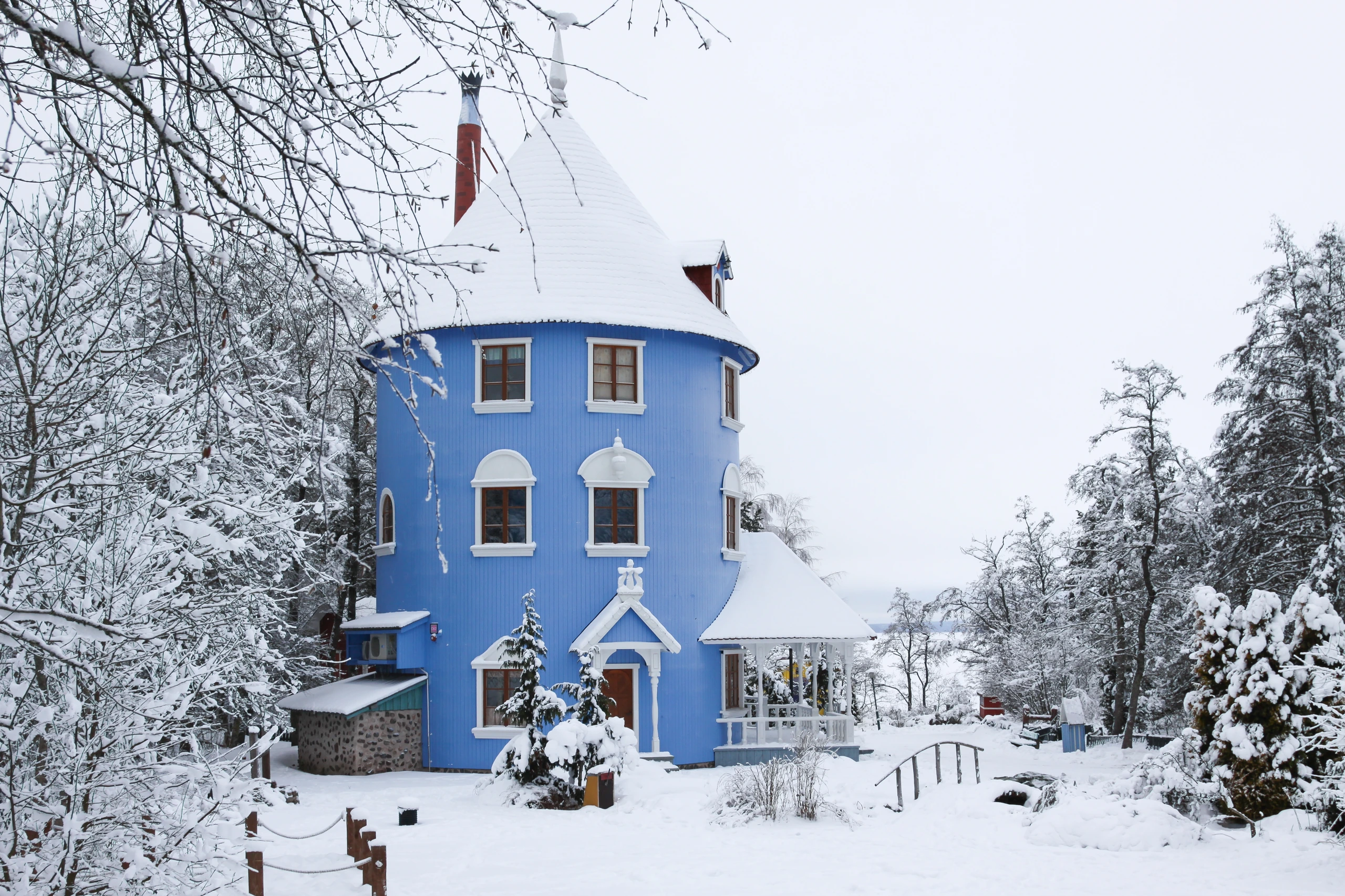 Muminhuset i Muminvärlden, Finland