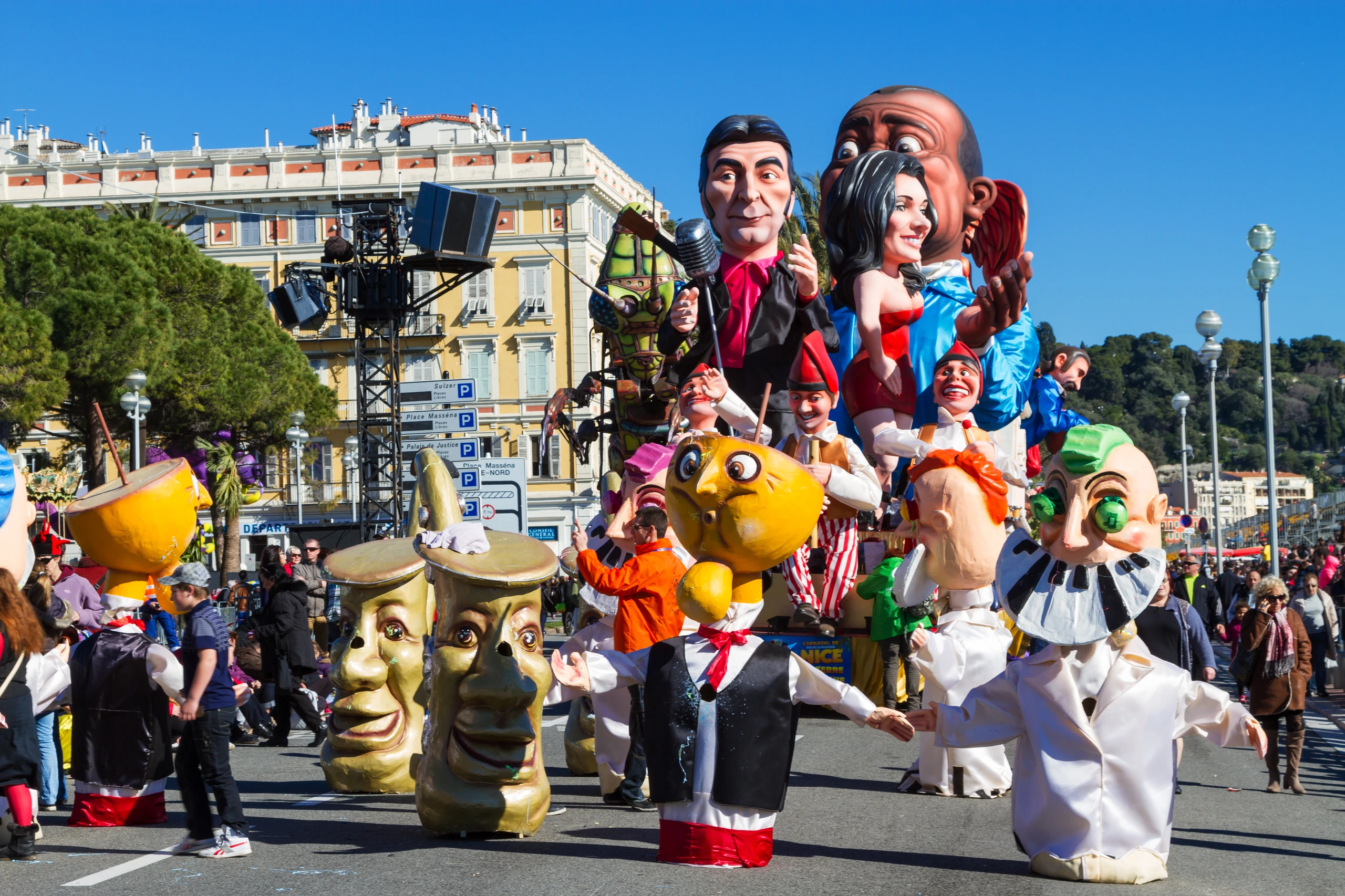 Karneval i Nice, Frankrike
