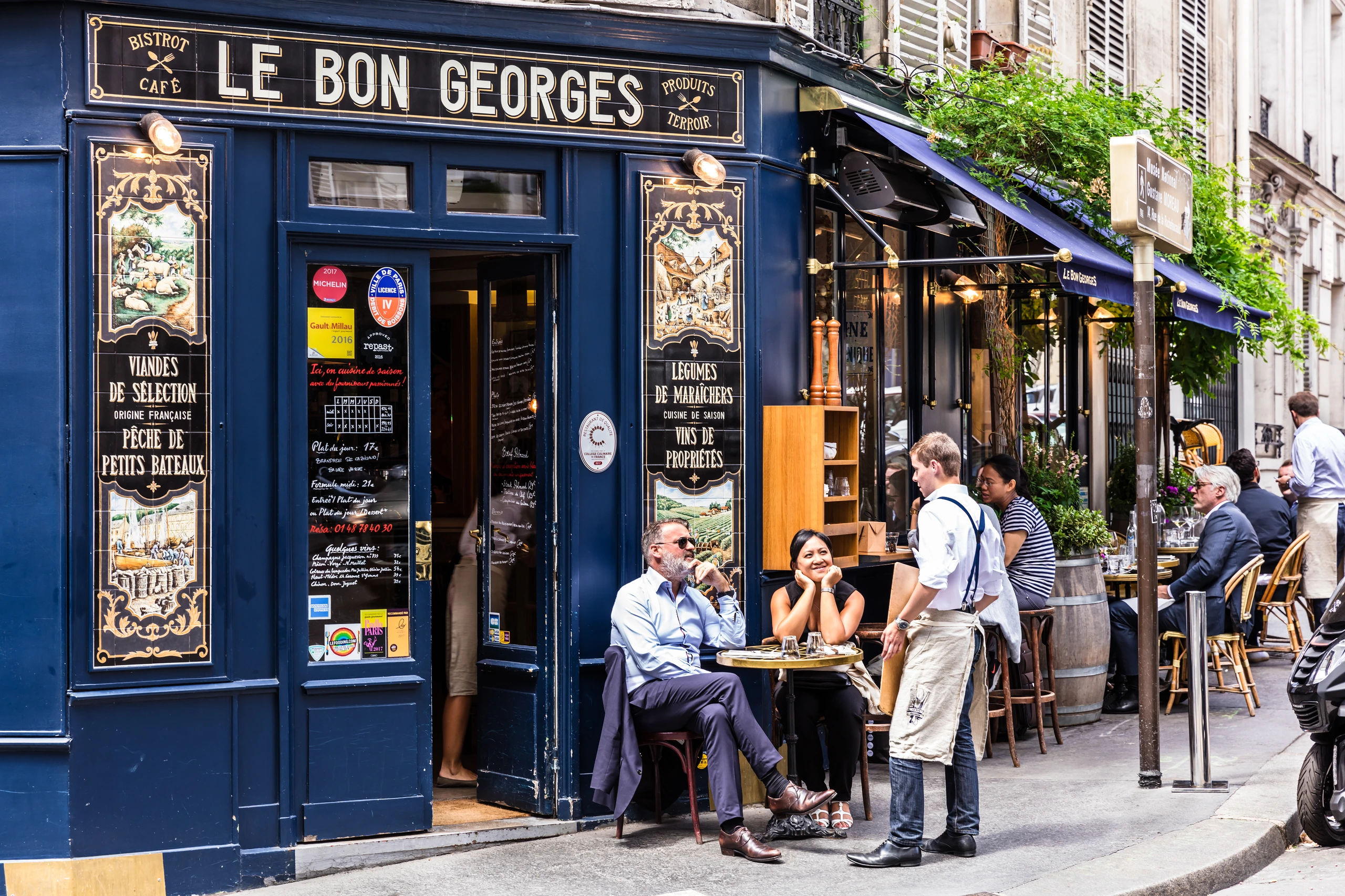 Café Le Bon Georges i Paris, Frankrike