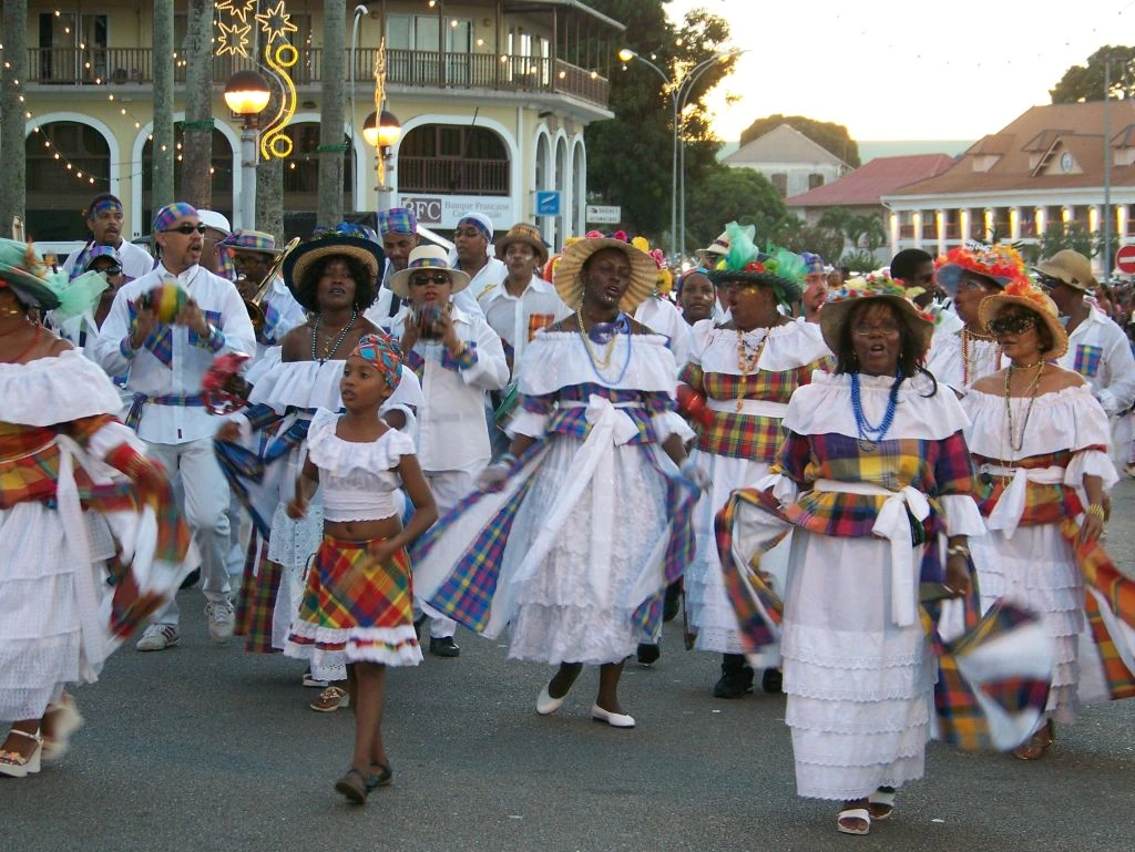 Défilé i Franska Guyana