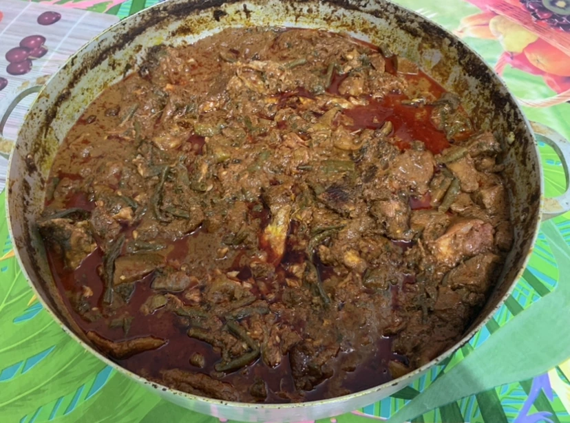 Awara broth på påsk i Franska Guyana