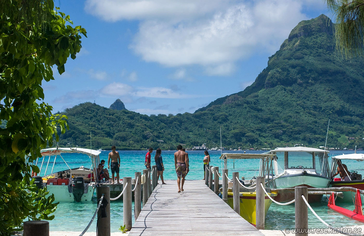 Motu Tapu Bridge, Franska Polynesien