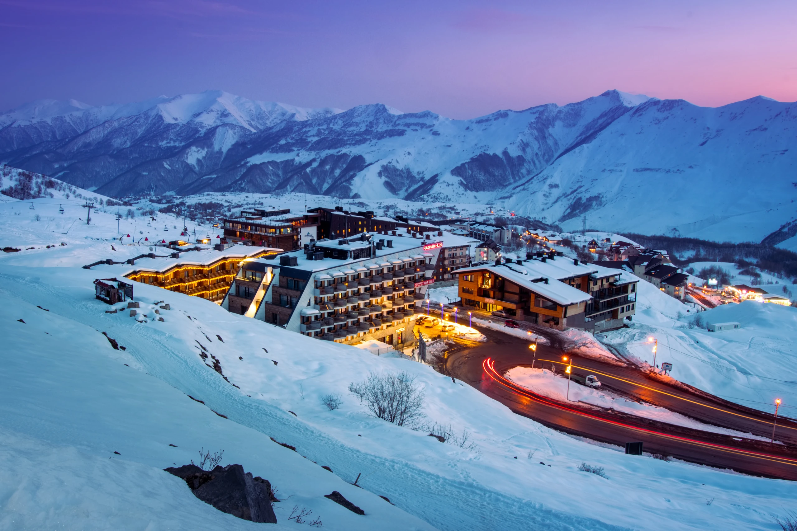 Semesterlägenheter i Gudauri, Georgien