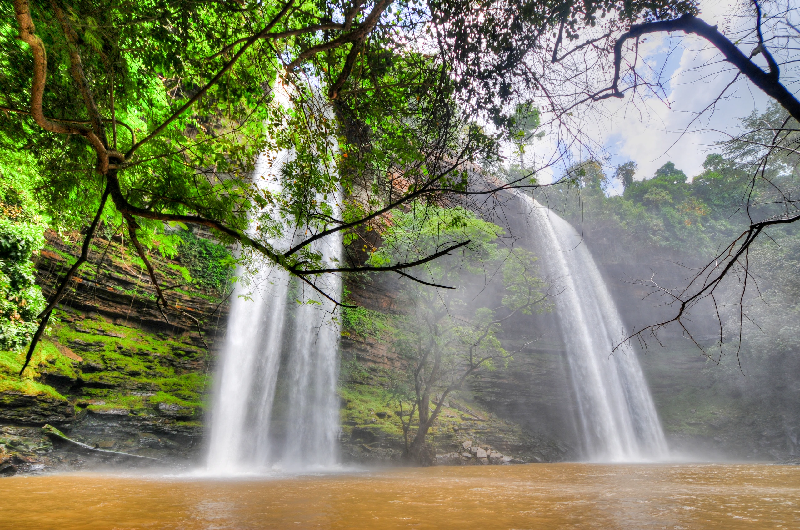Boti Falls i Ghana