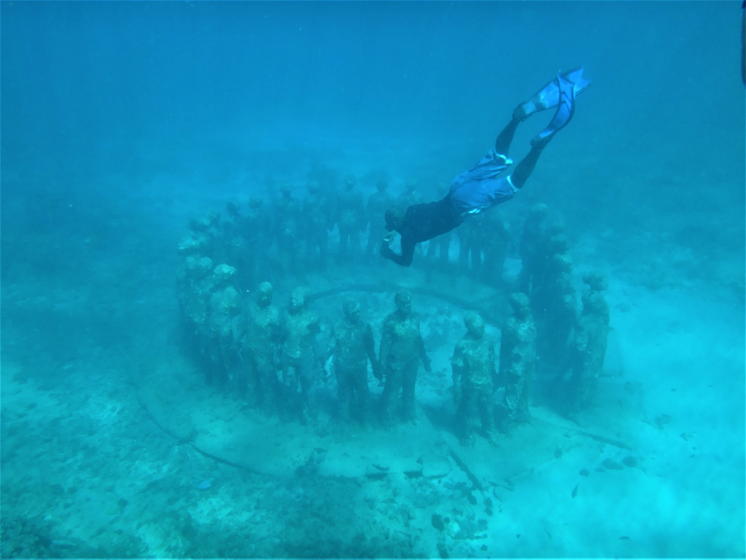 Underwater Sculpture Park i Grenada