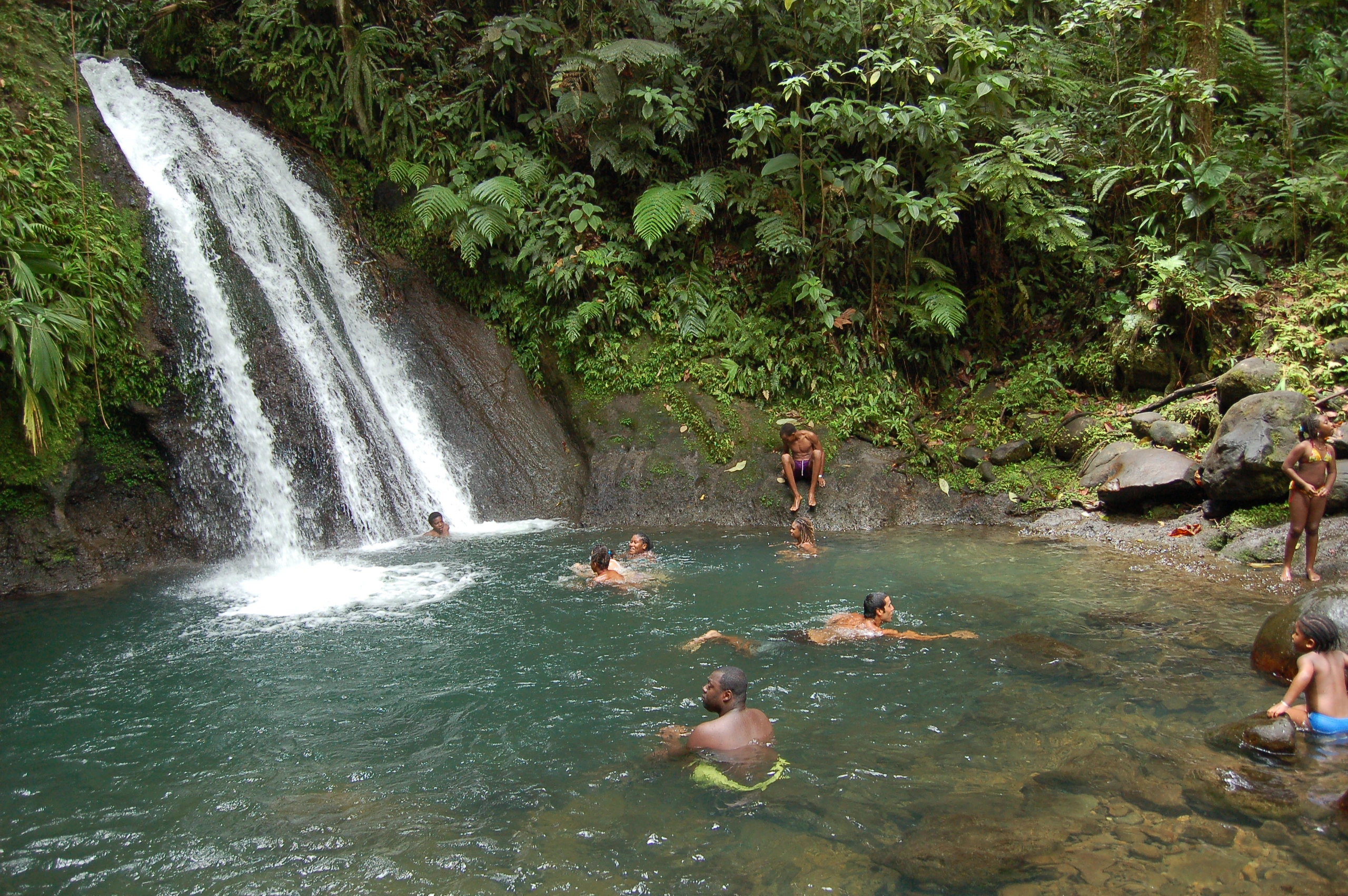 Cascade aux Écrevisses, Guadeloupe
