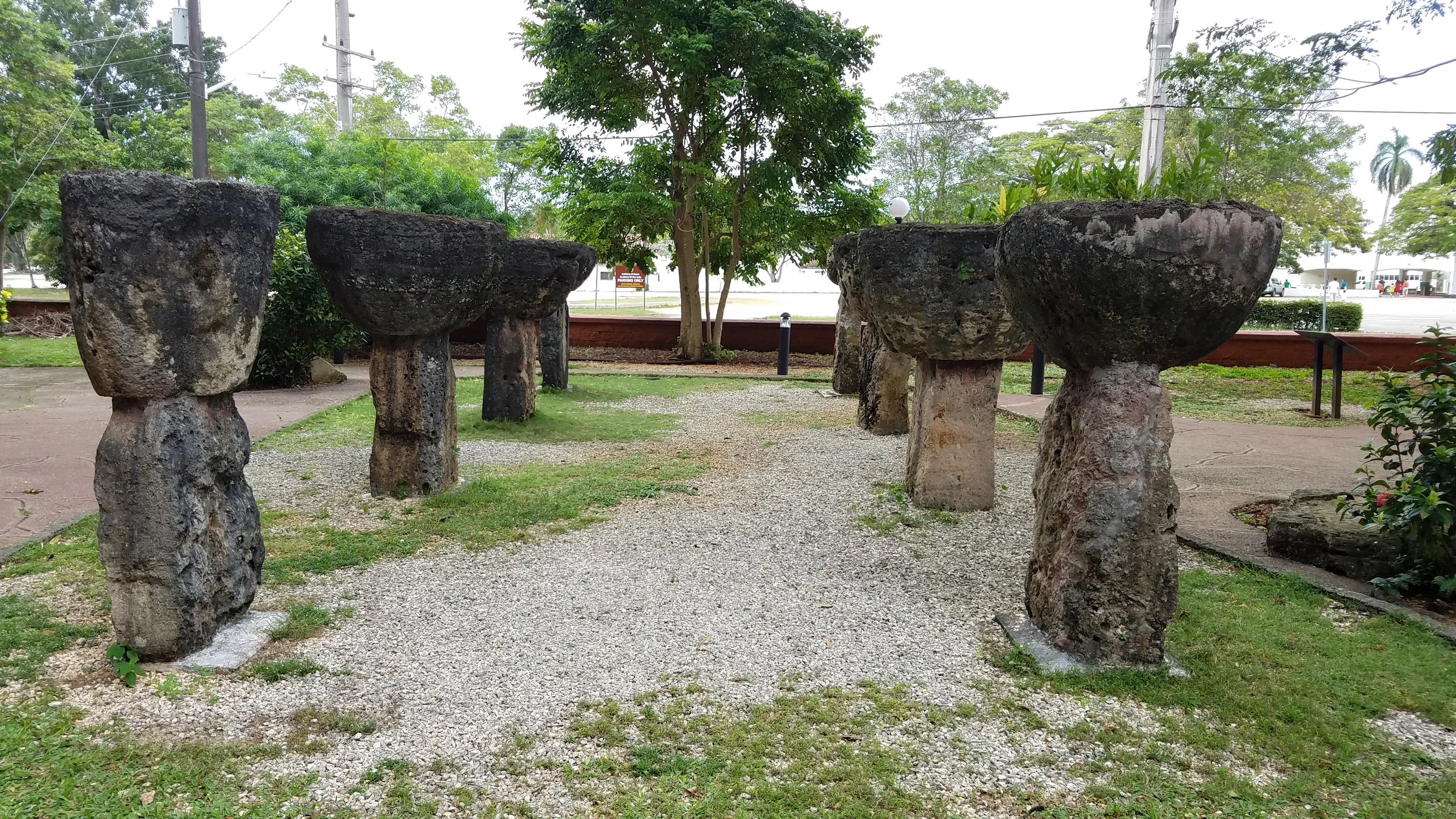Latte Stones i Latte Stone Park, Guam
