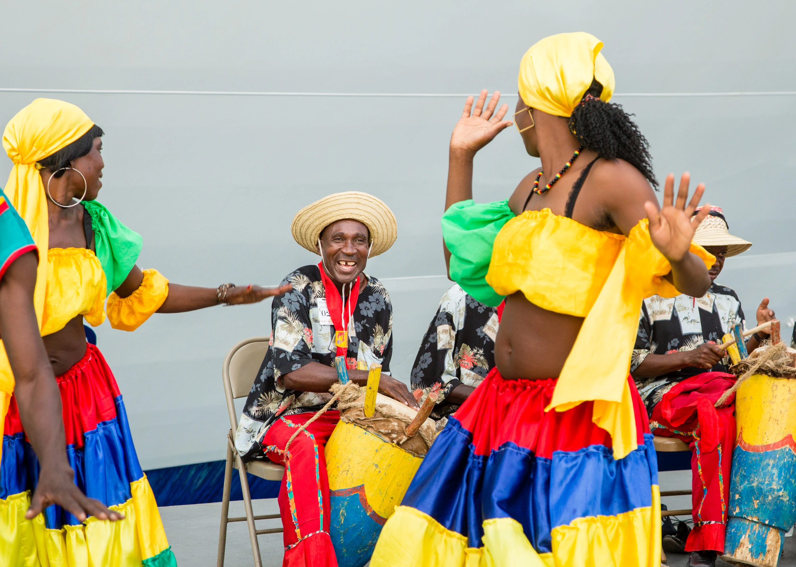 Haitiska dansare, Haiti