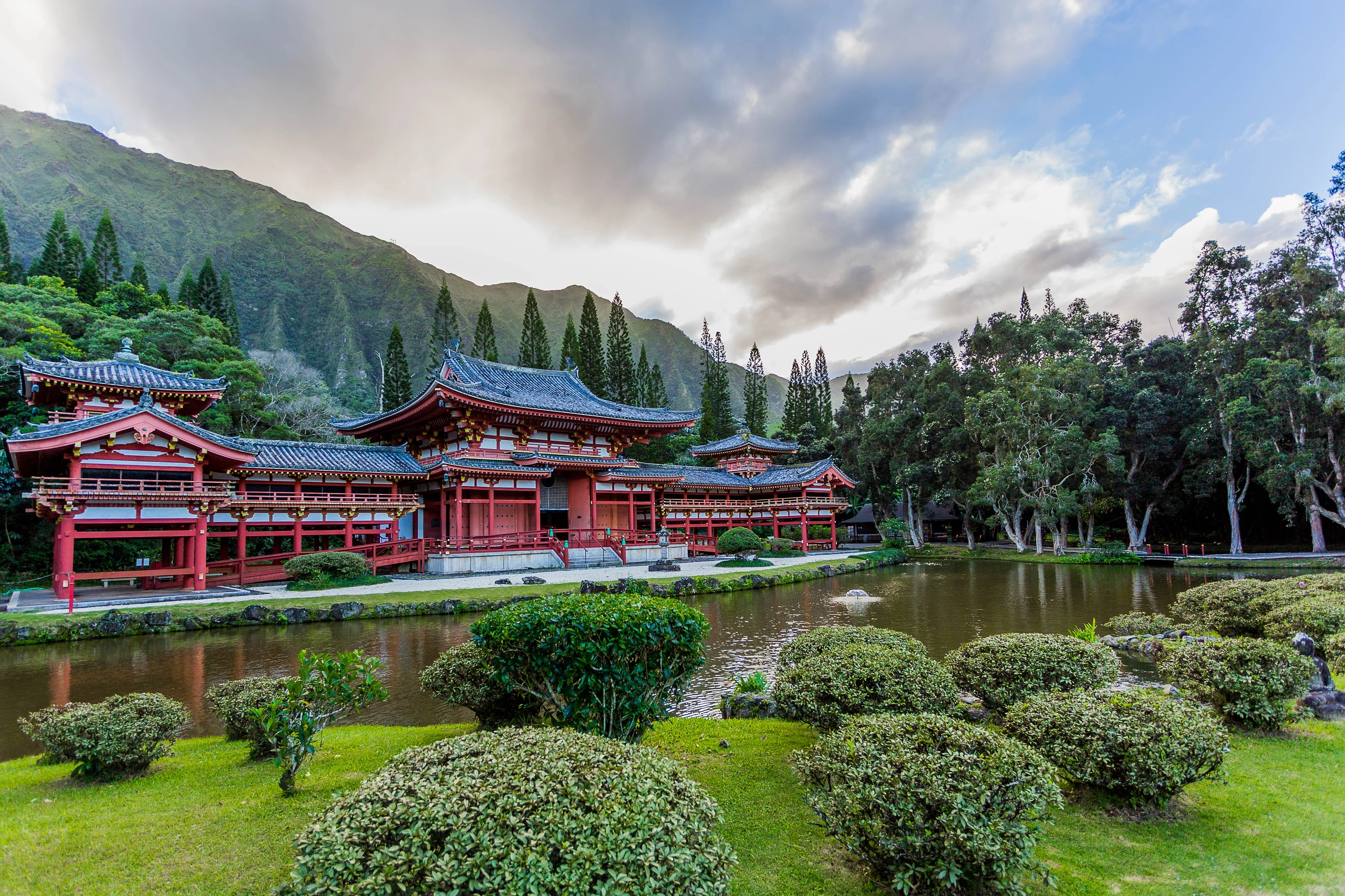 Byodo-In Temple på Hawaii