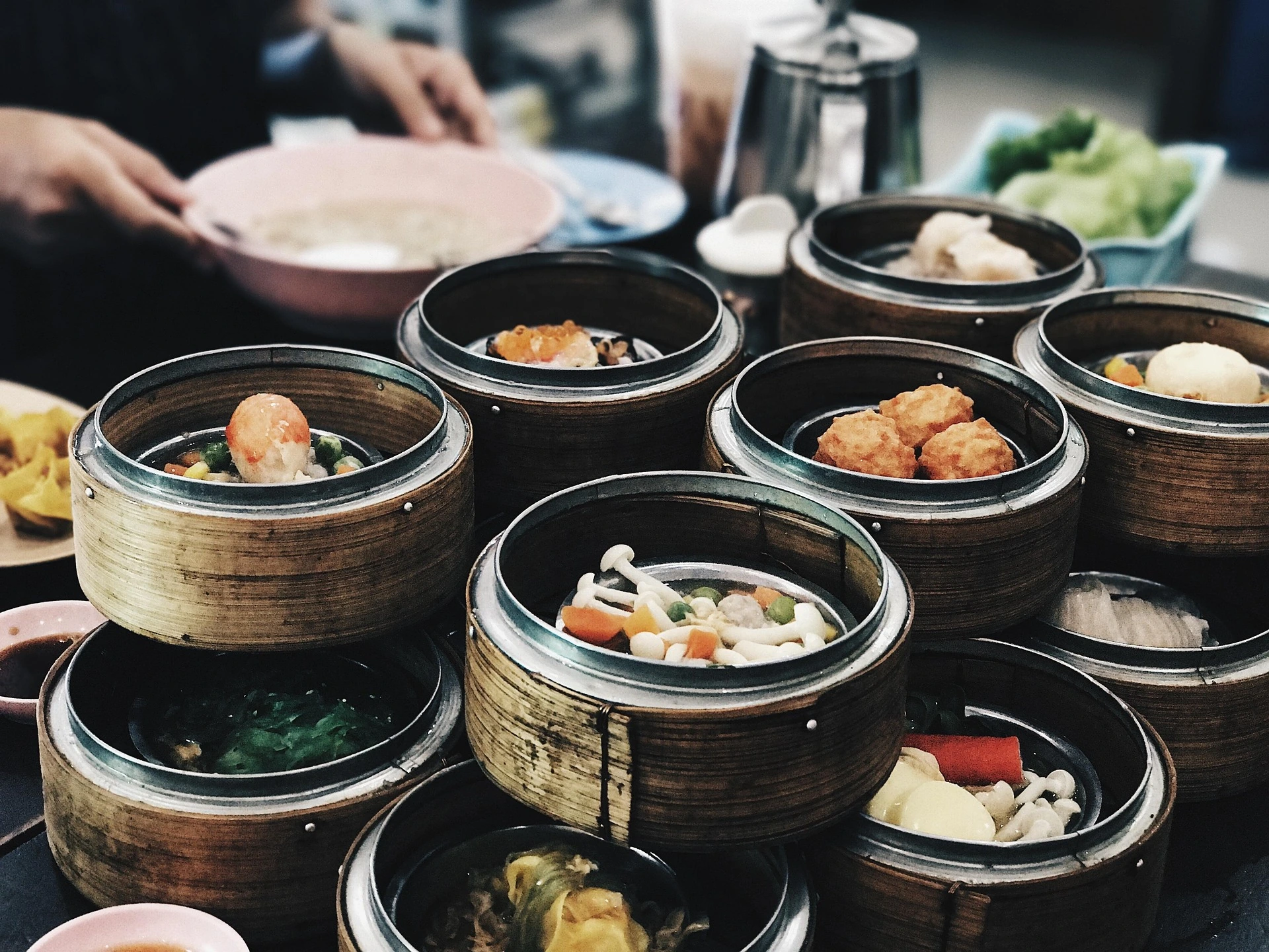 Dim sum i Hong Kong