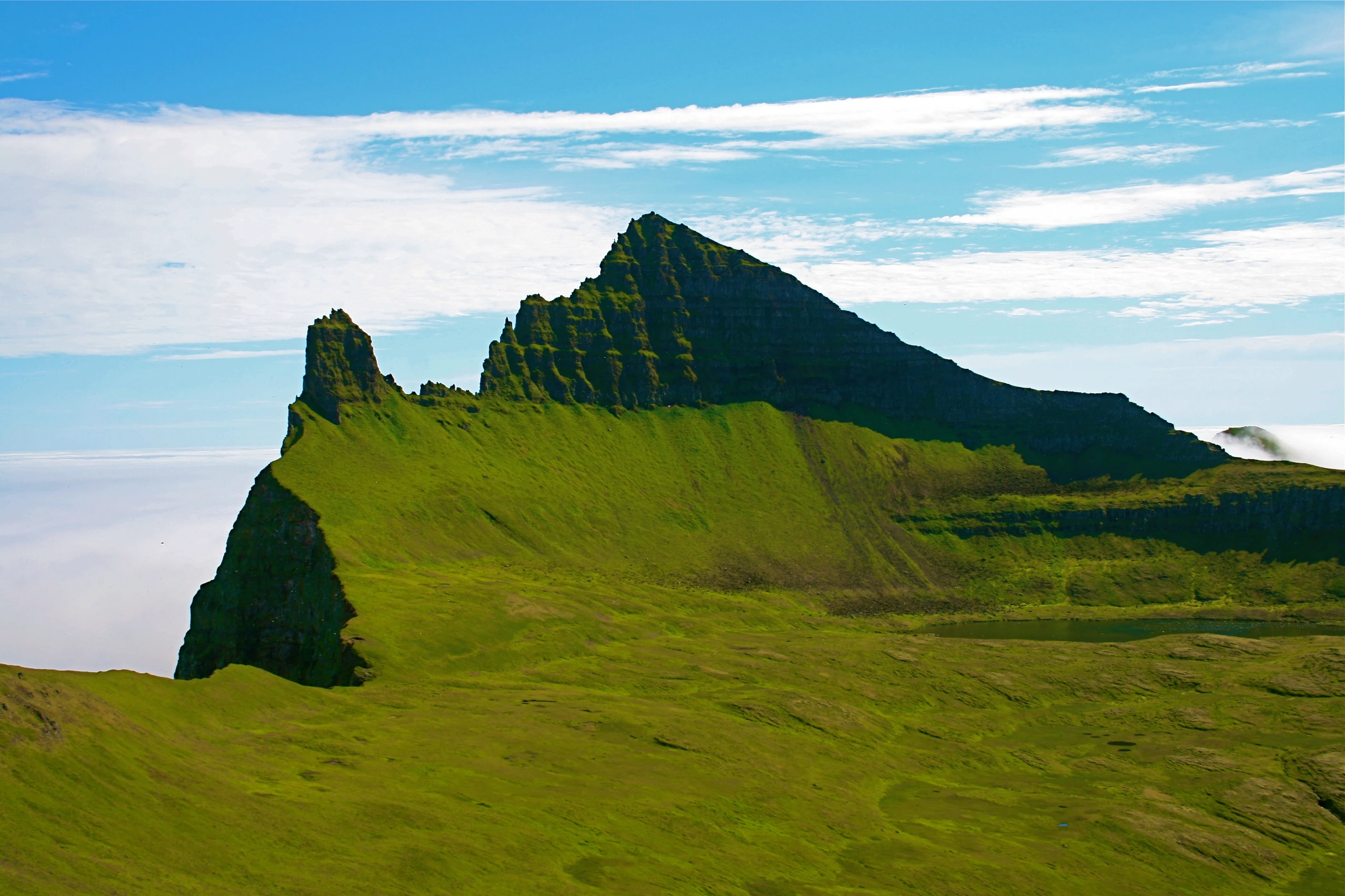 Hornbjarg klippor, Island