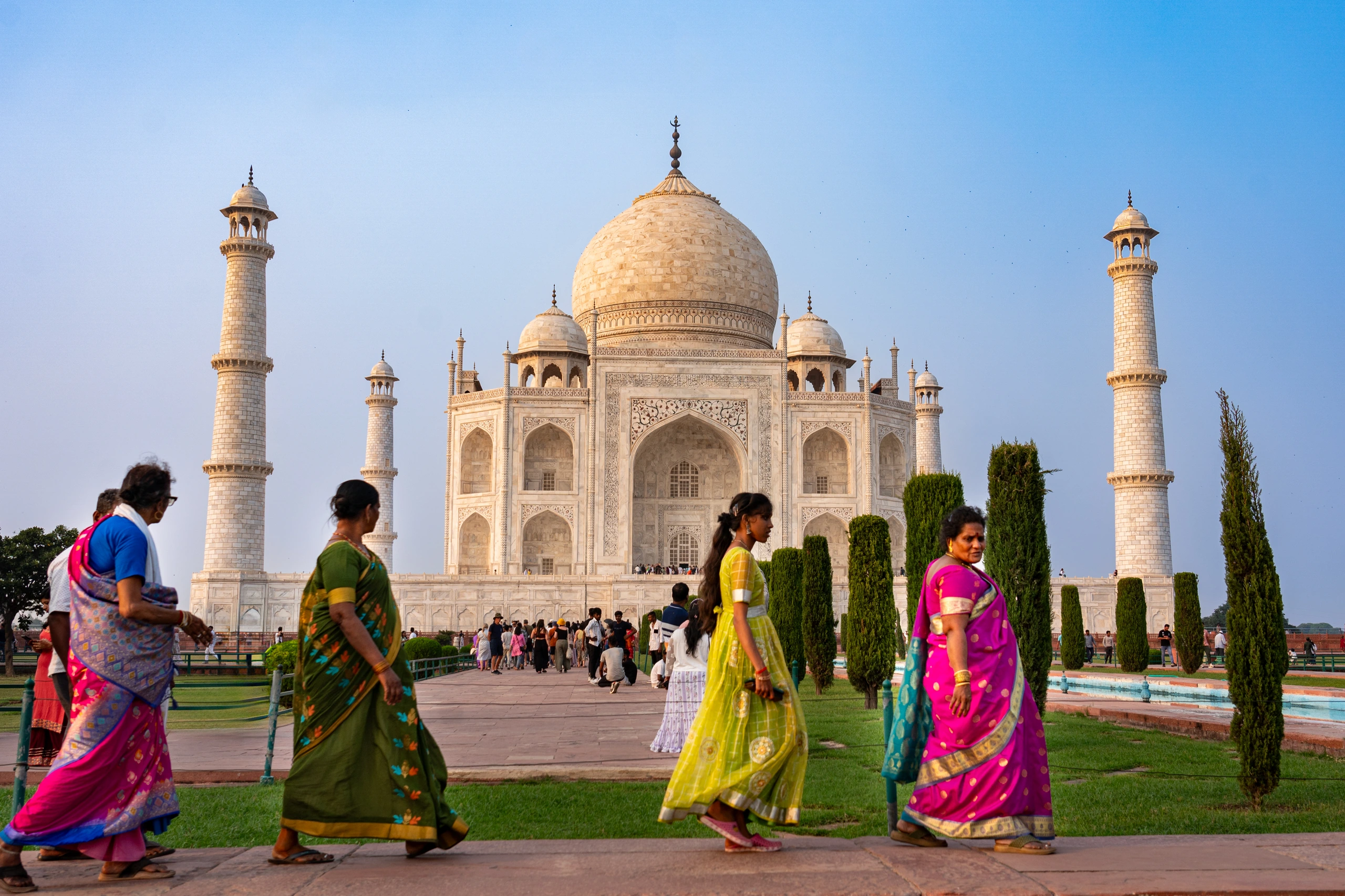 Taj Mahal i Agra, Indien