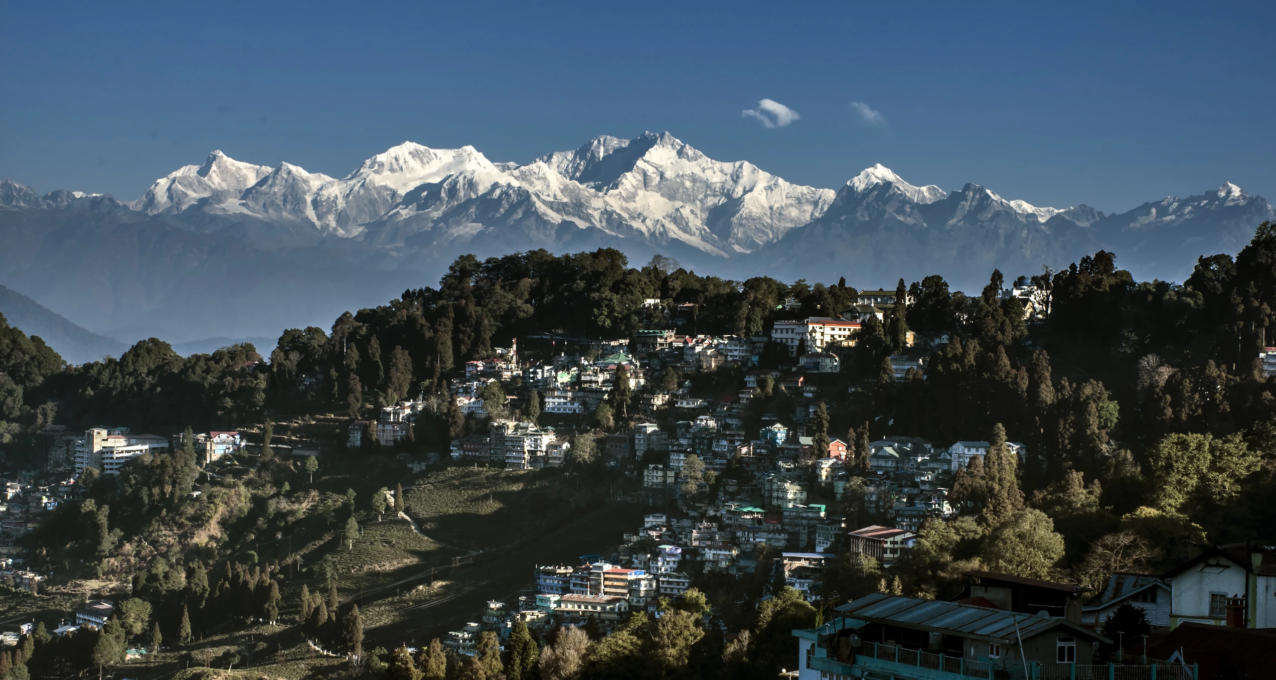 Berg township i Indien