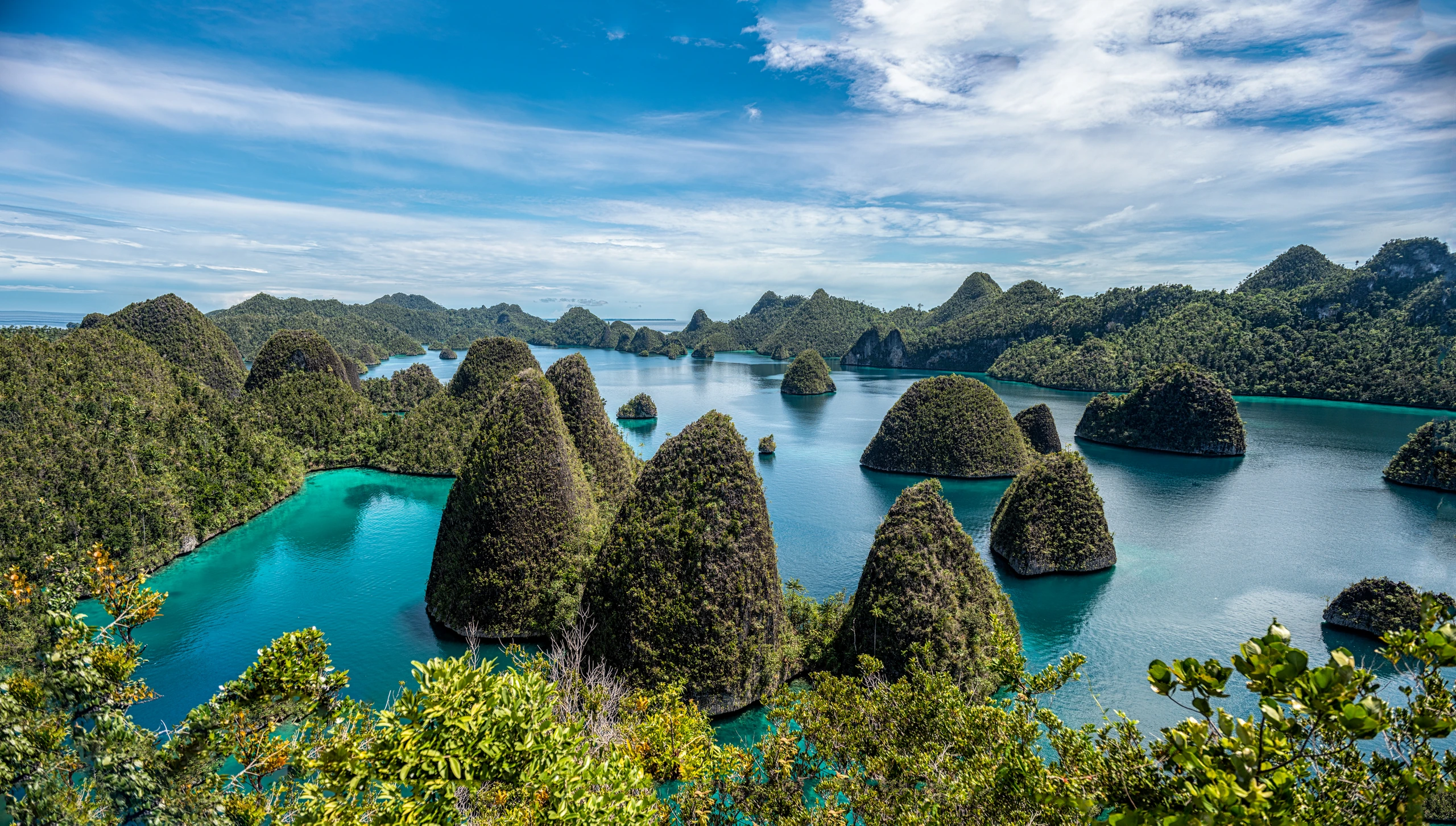 Skönheten i Wayag, Indonesien