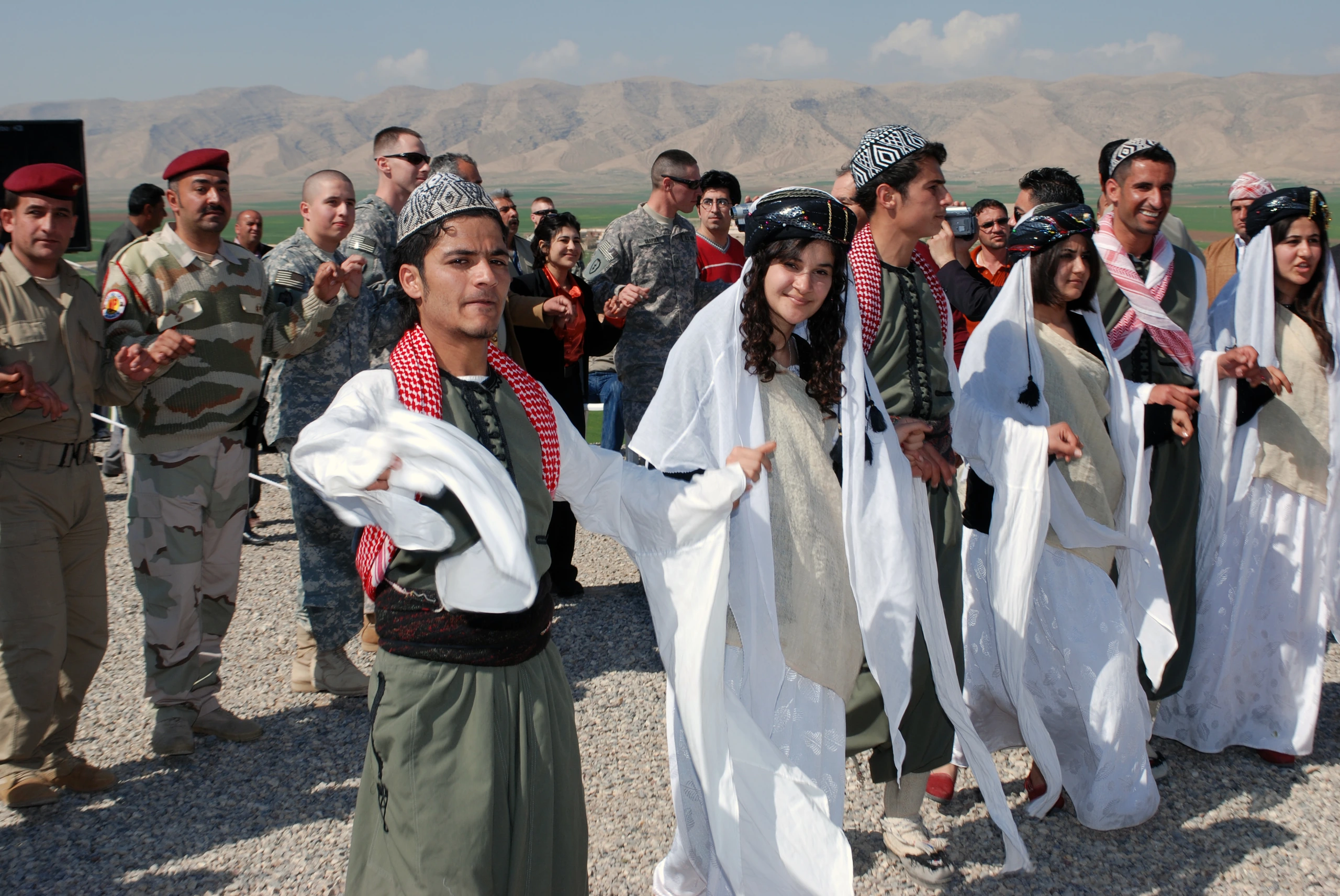 Newroz-firande i Saidka, Irak