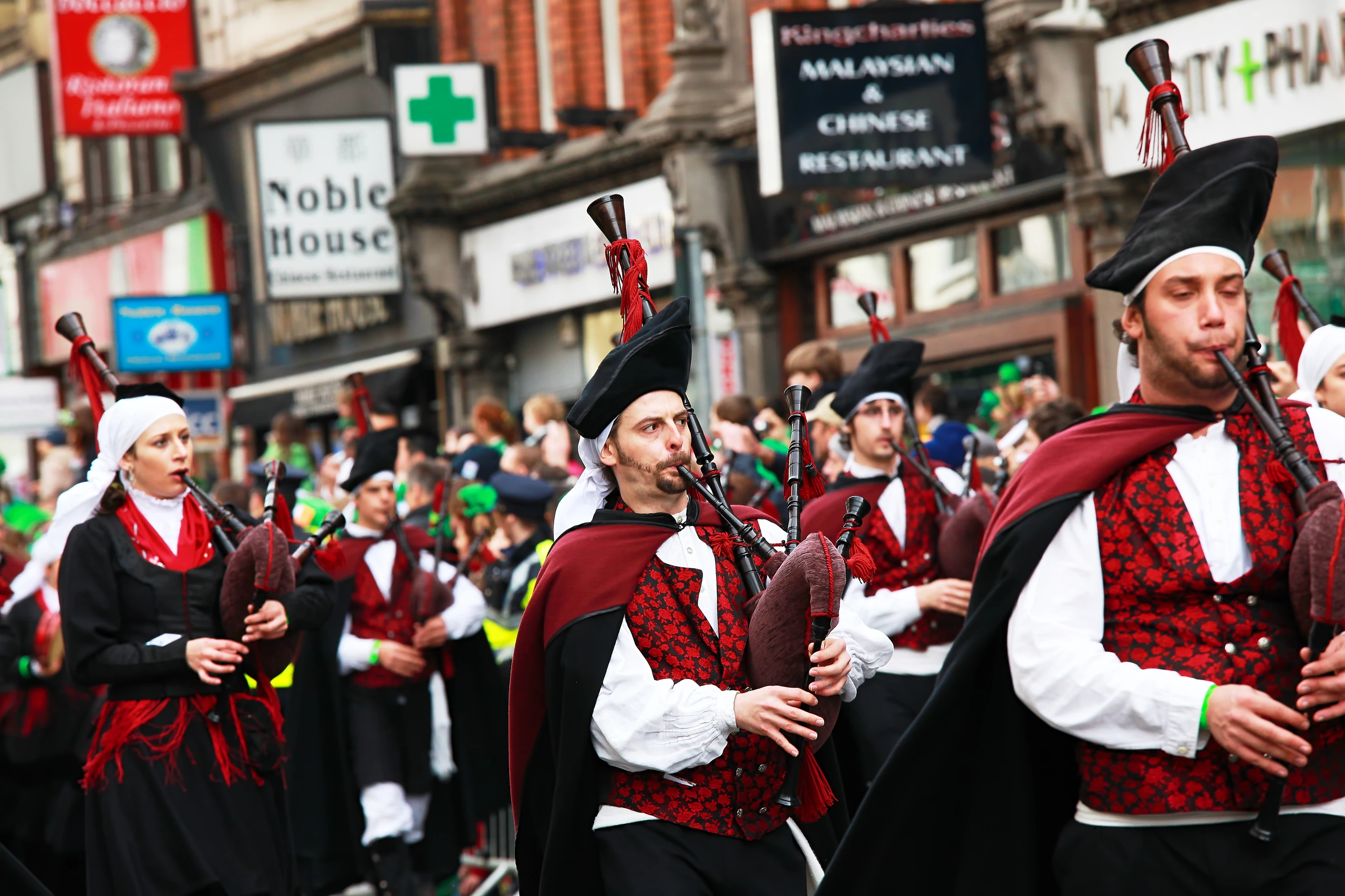 St. Patrick's Day-parad i Dublin, Irland