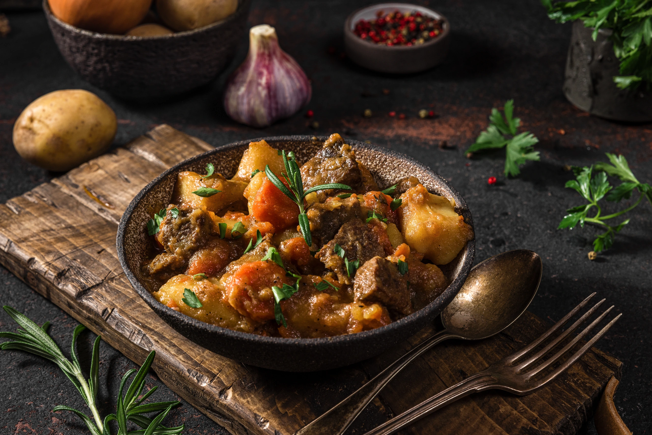 Irish stew med nötkött och grönsaker, Irland