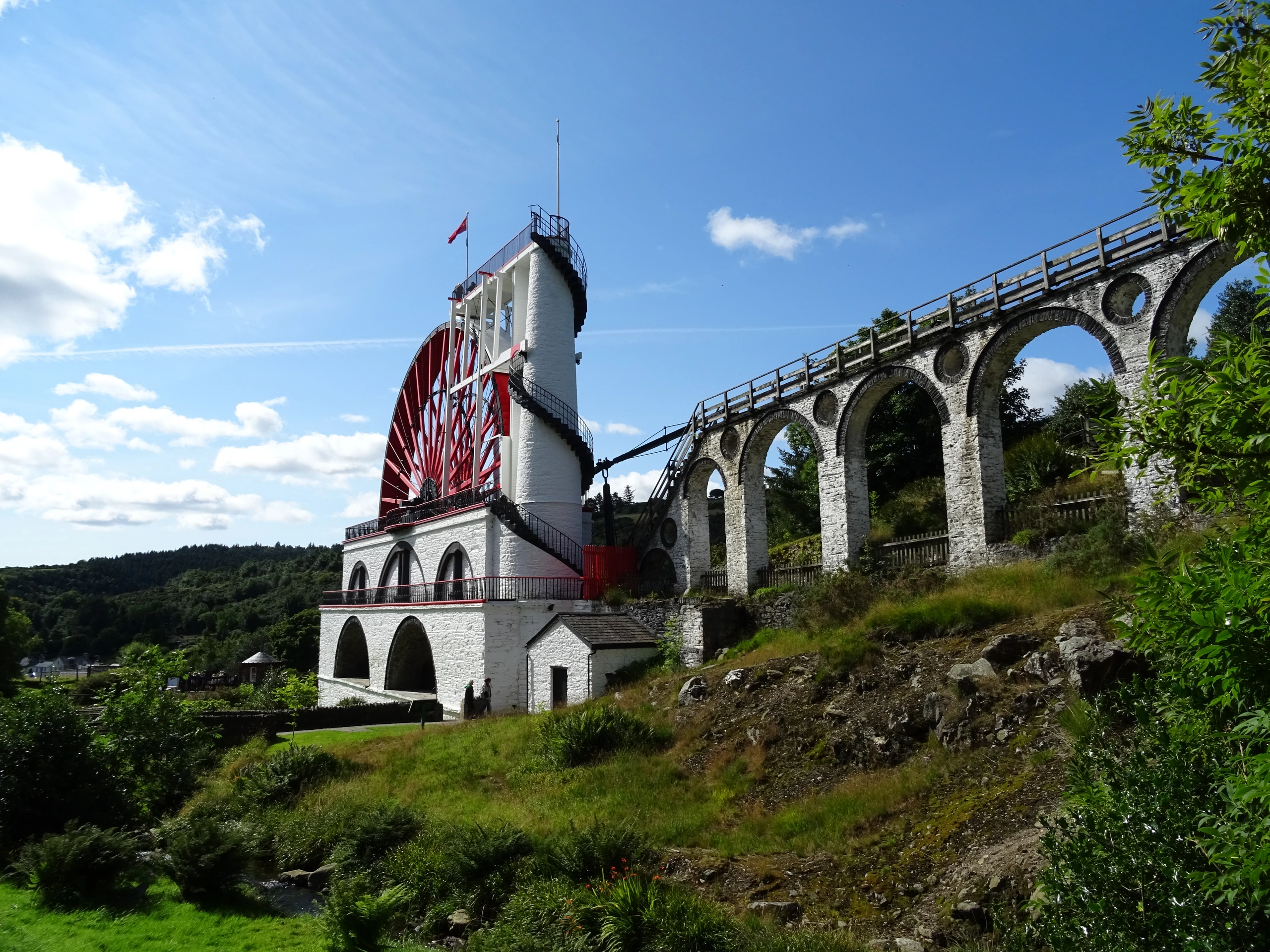 Laxey Wheel på Isle of Man