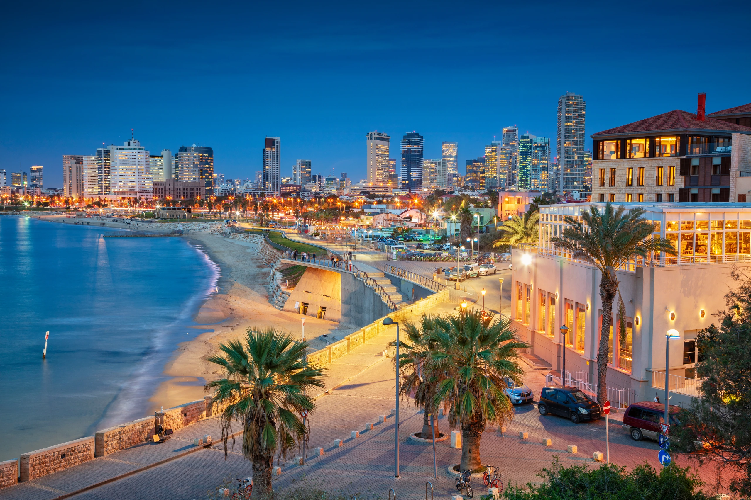 Tel Aviv skyline, Israel