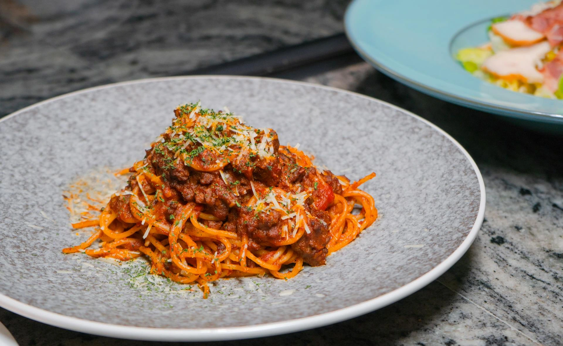 Pasta på tallrik, Italien