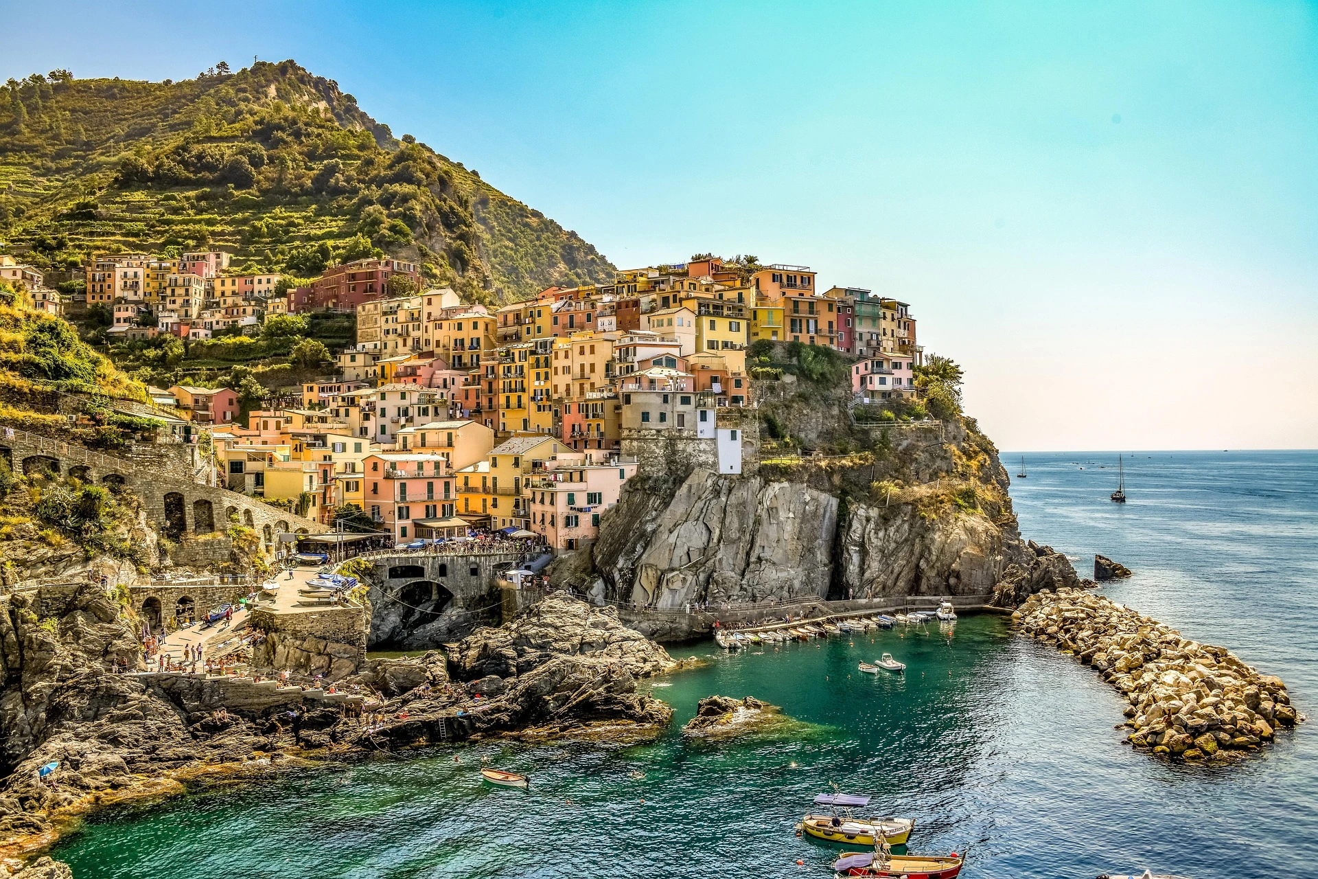 Manarola, Cinque Terre, Italien