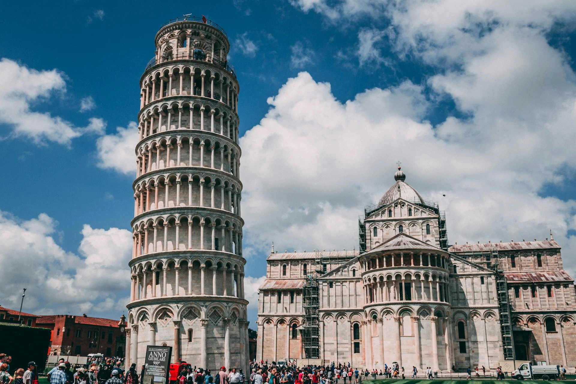 Pisa, Lutande tornet, Italien