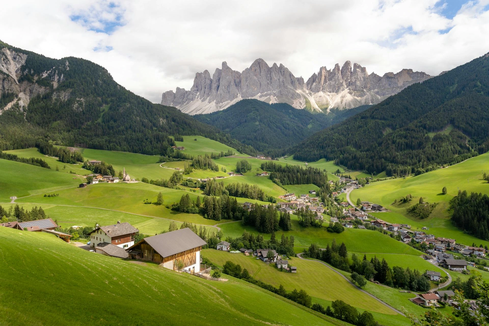 Santa Maddalena, Val di Funes, Italien