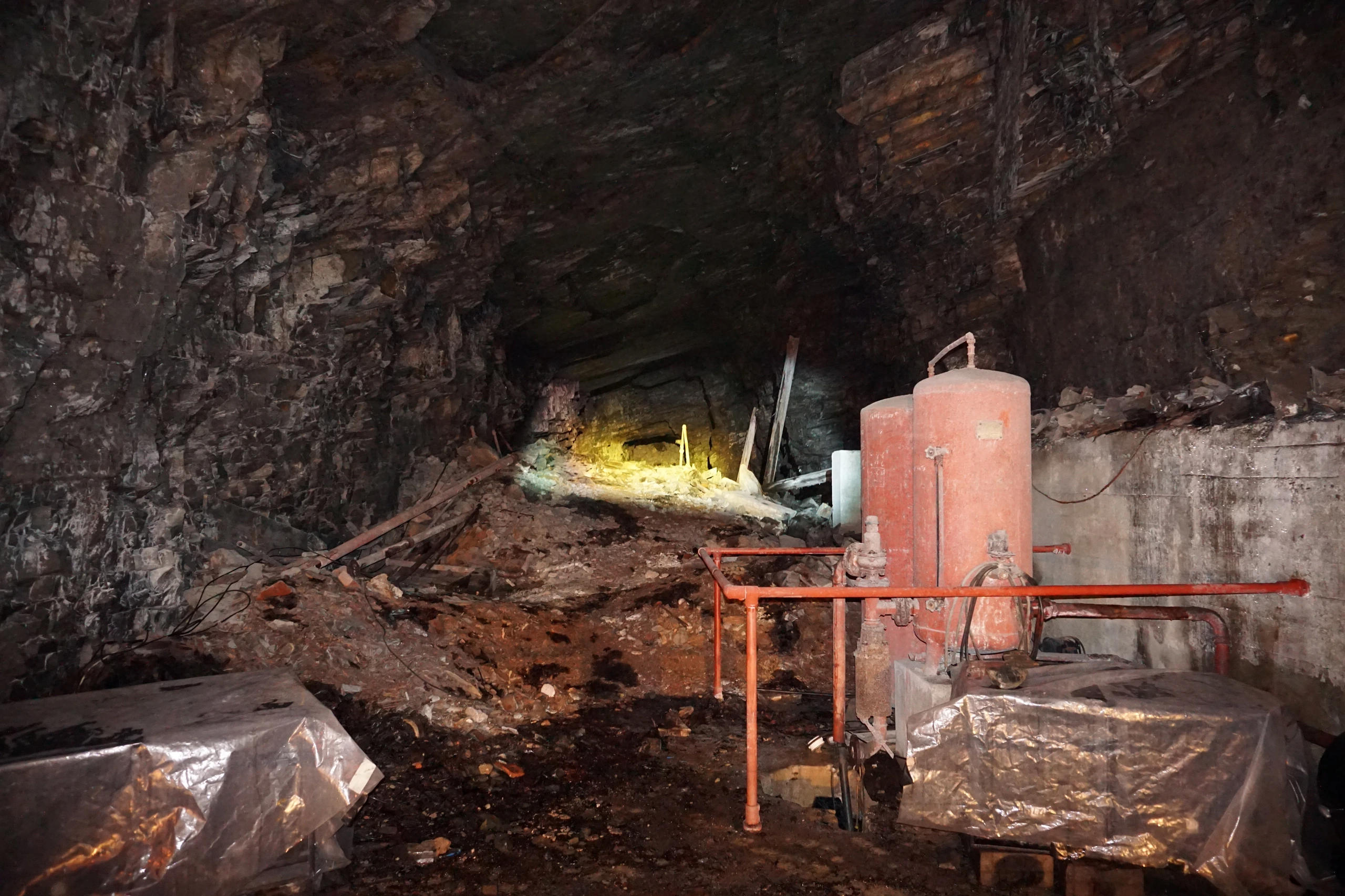 Jersey War Tunnels, ofullbordad tunnel