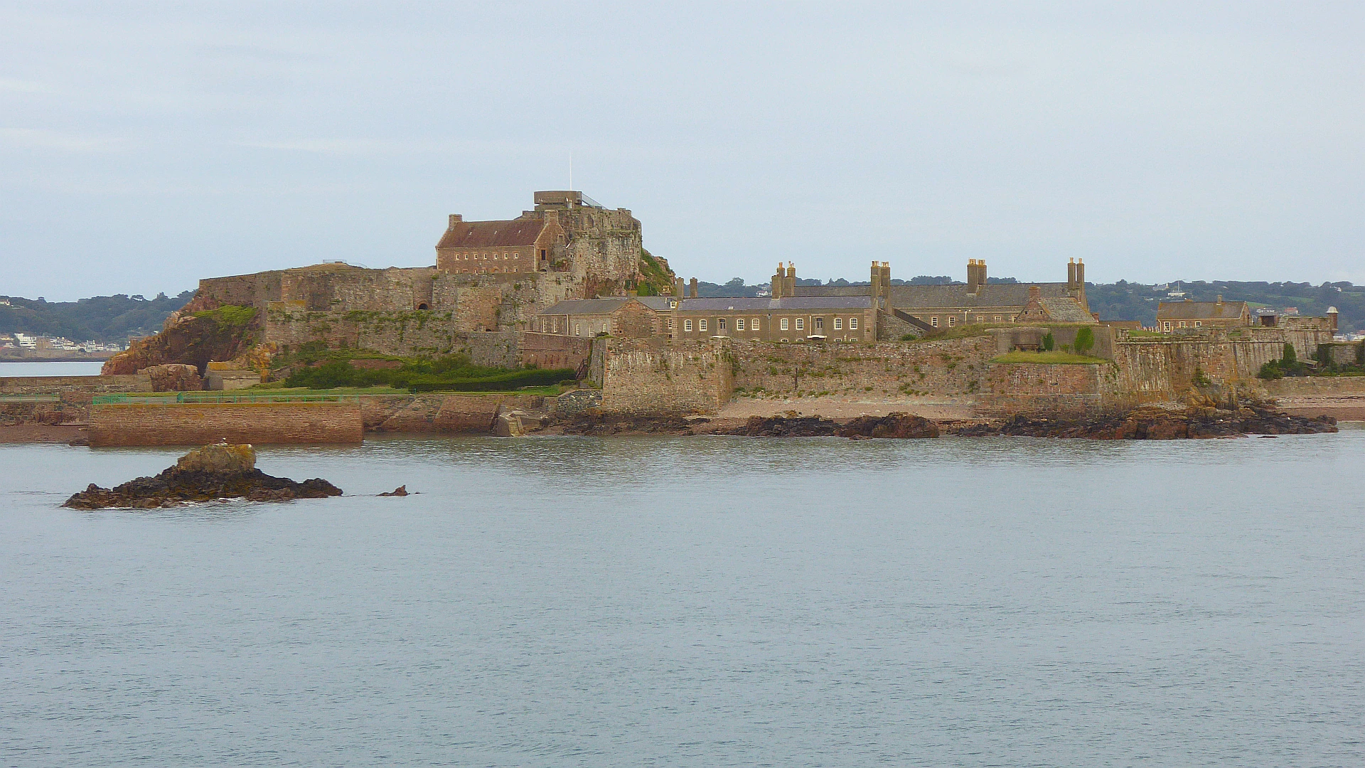 Elizabeth Castle på Jersey