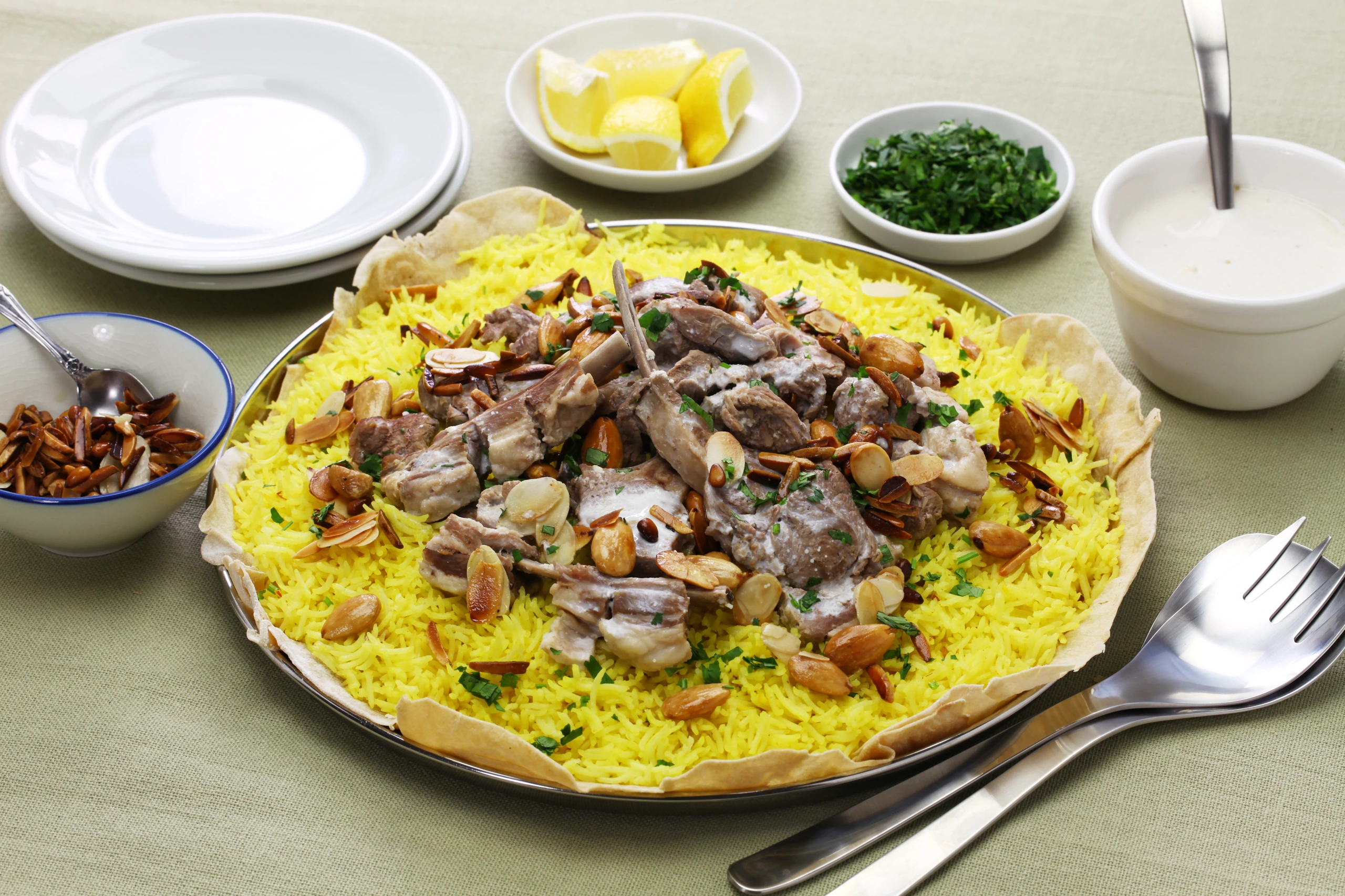 Mansaf, Jordaniens nationalrätt