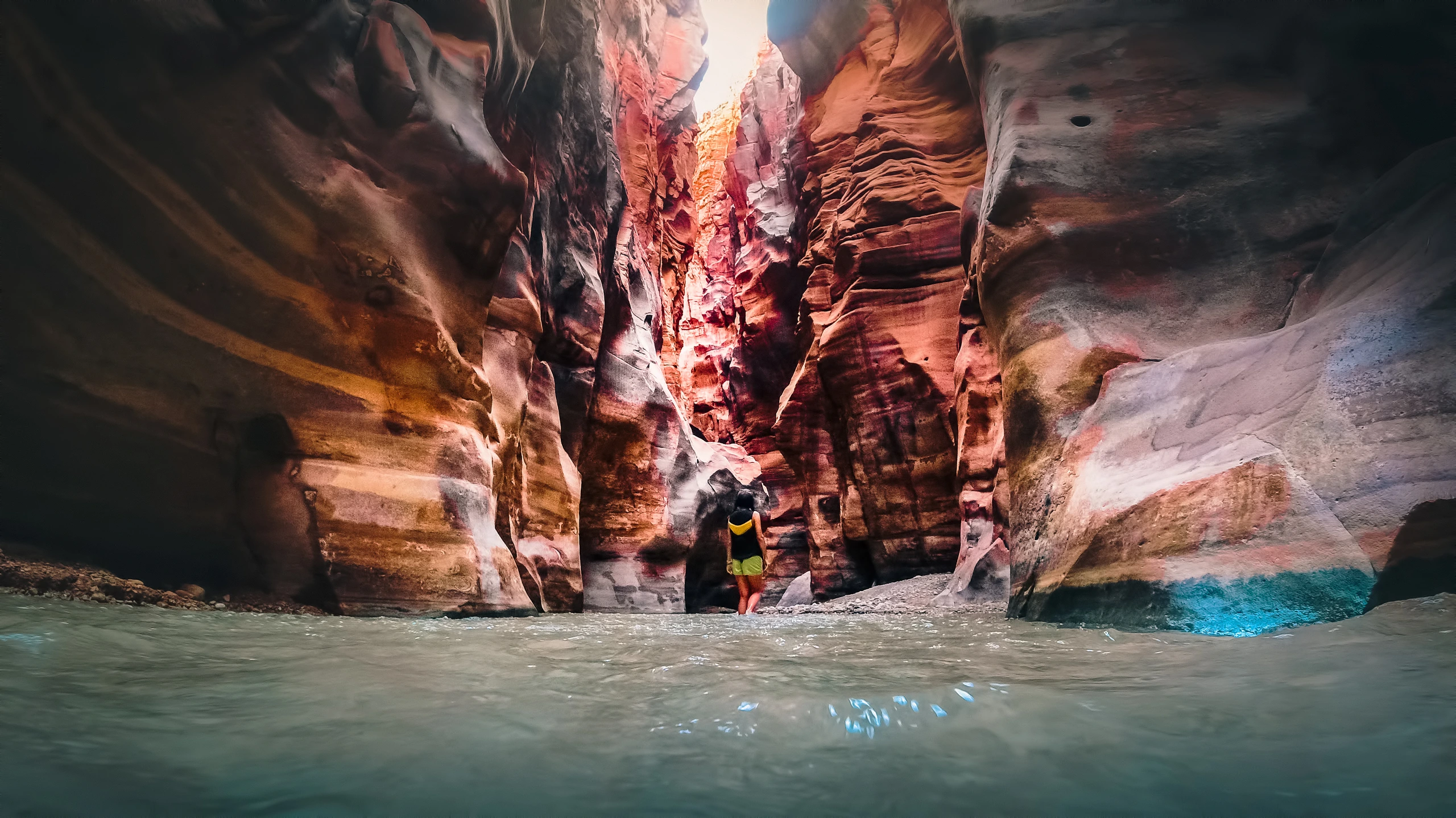 Wadi Mujib i Jordanien
