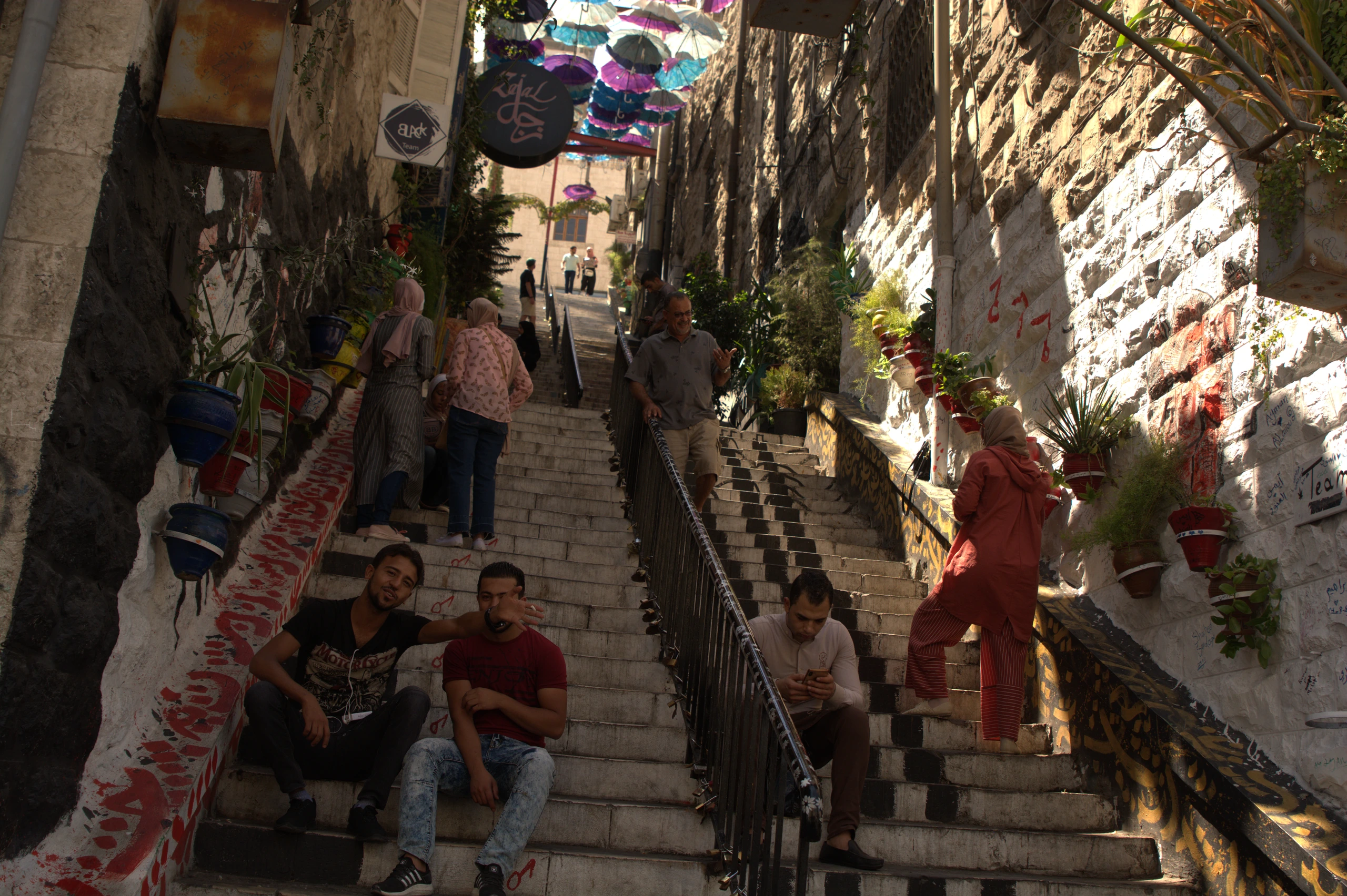 Trappa i Amman, Jordanien