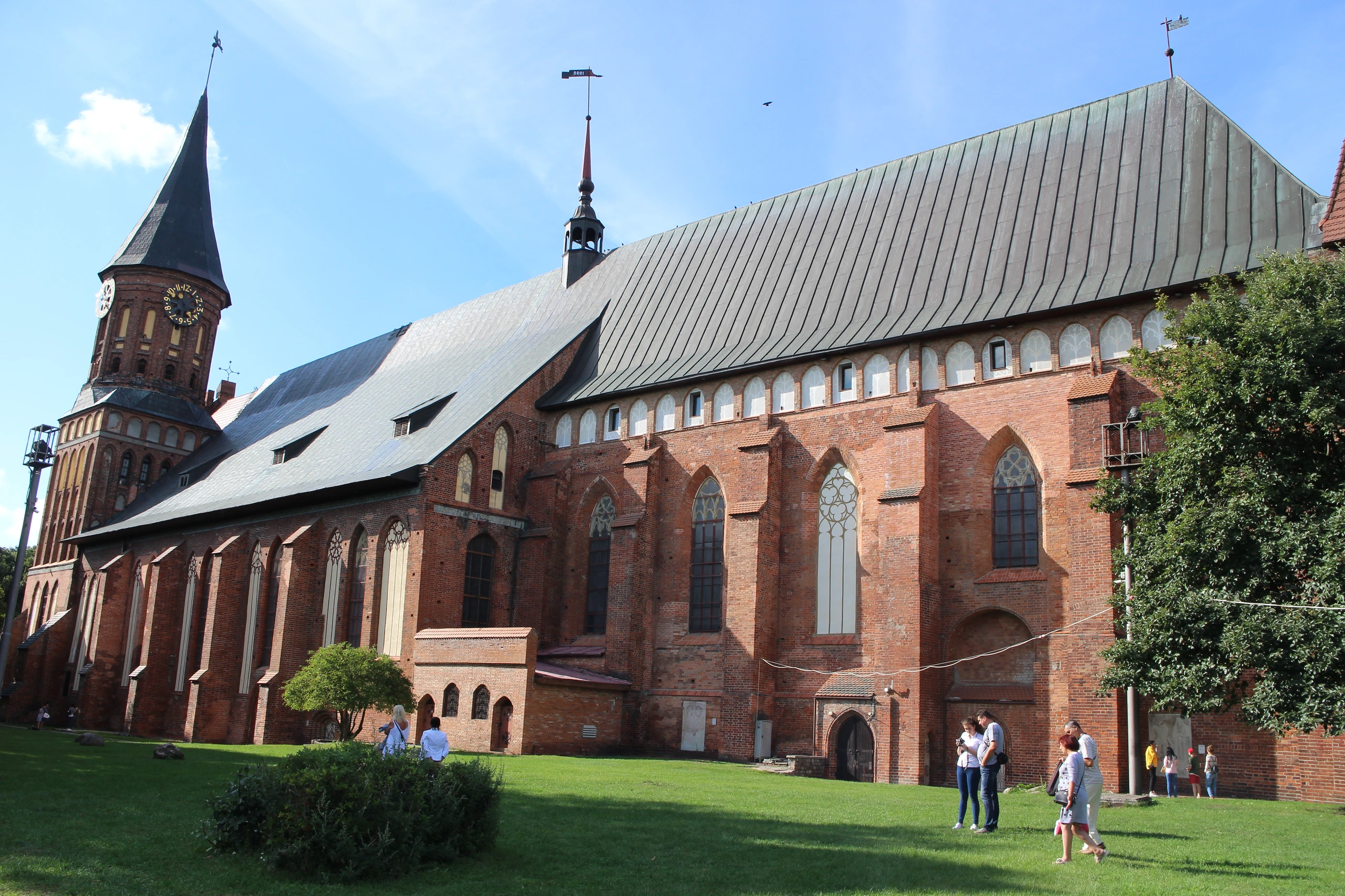 Königsberg-katedralen i Kaliningrad