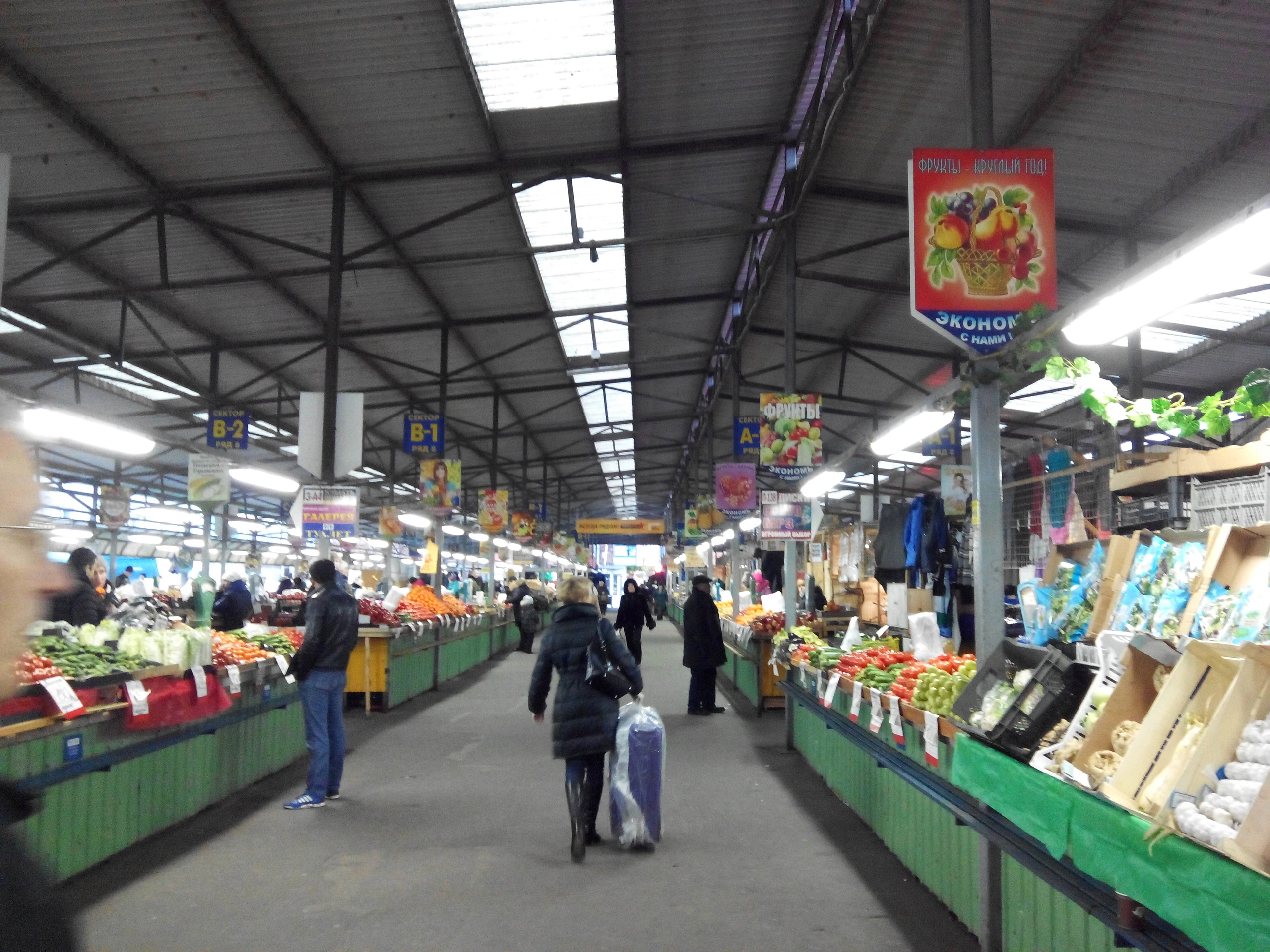 Centrala marknaden i Kaliningrad