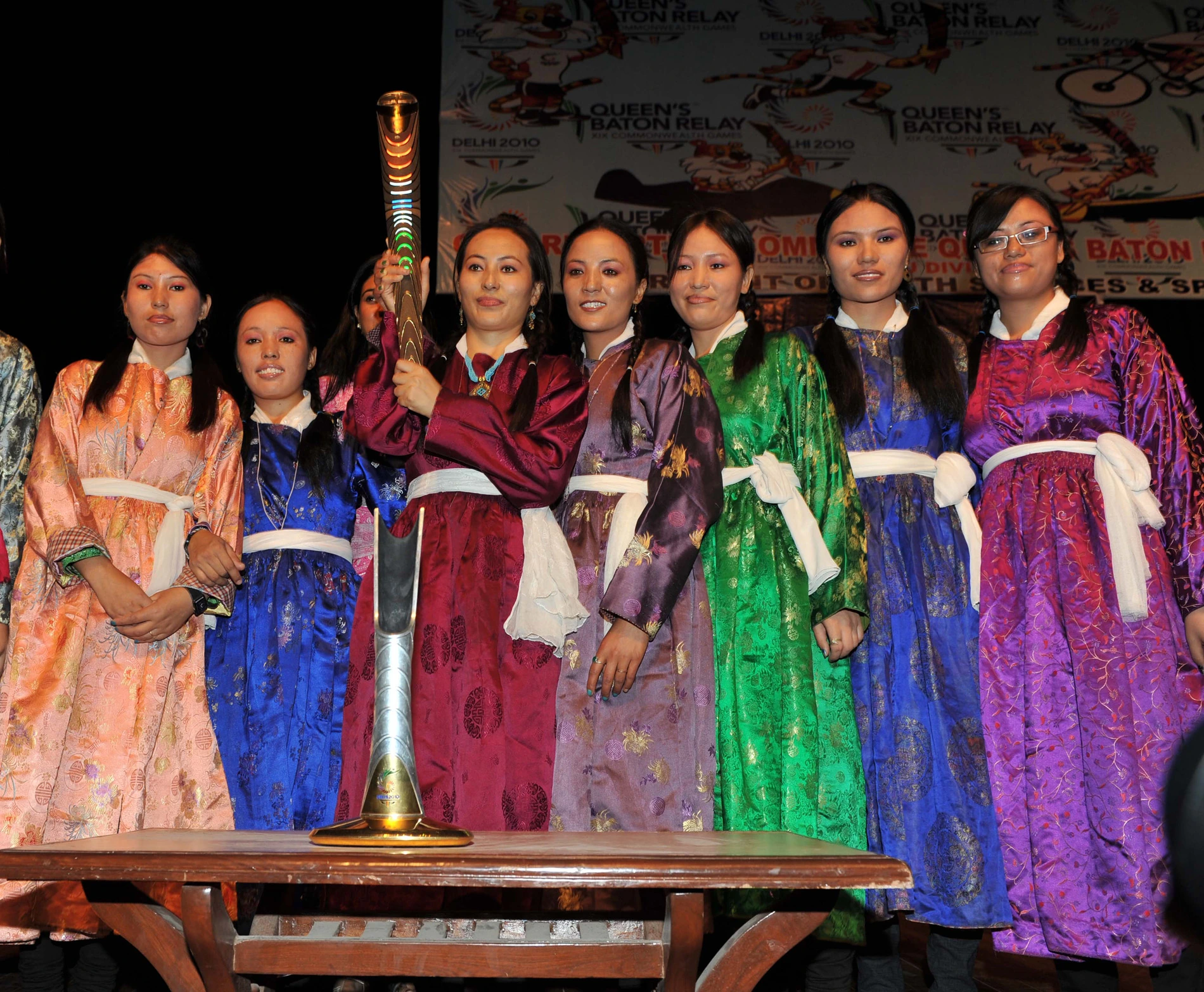 Folkdansare i Jammu-regionen, Kashmir