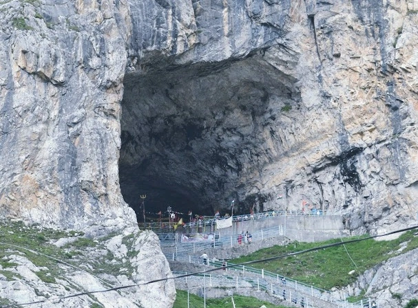 Shri Amarnath-grottan i Kashmir