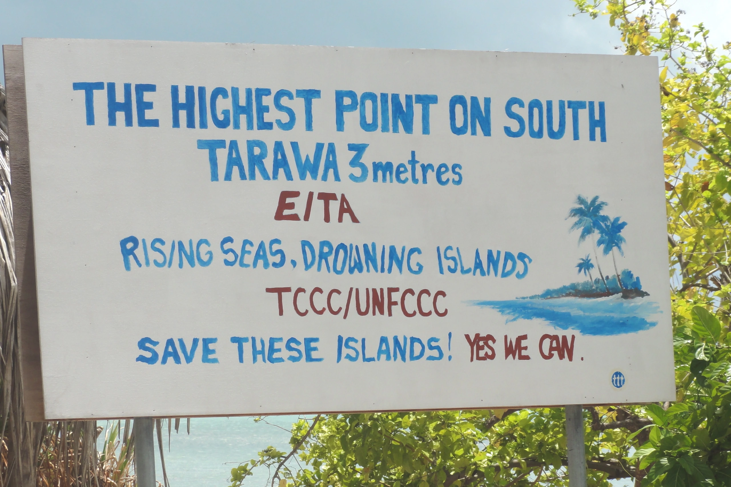 Kiribati, hotat av klimatförändringar