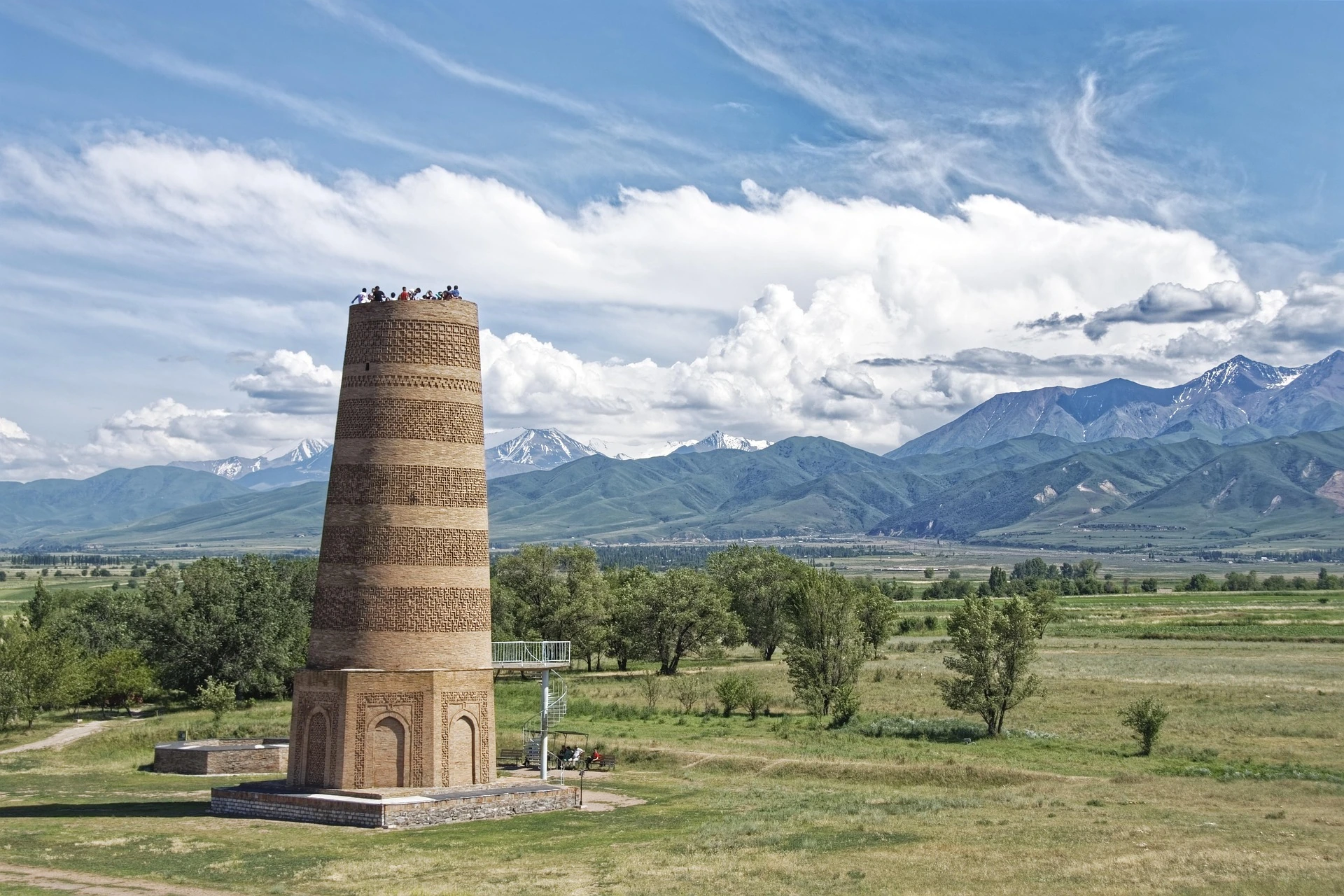 Burana Tower i Kirgizistan