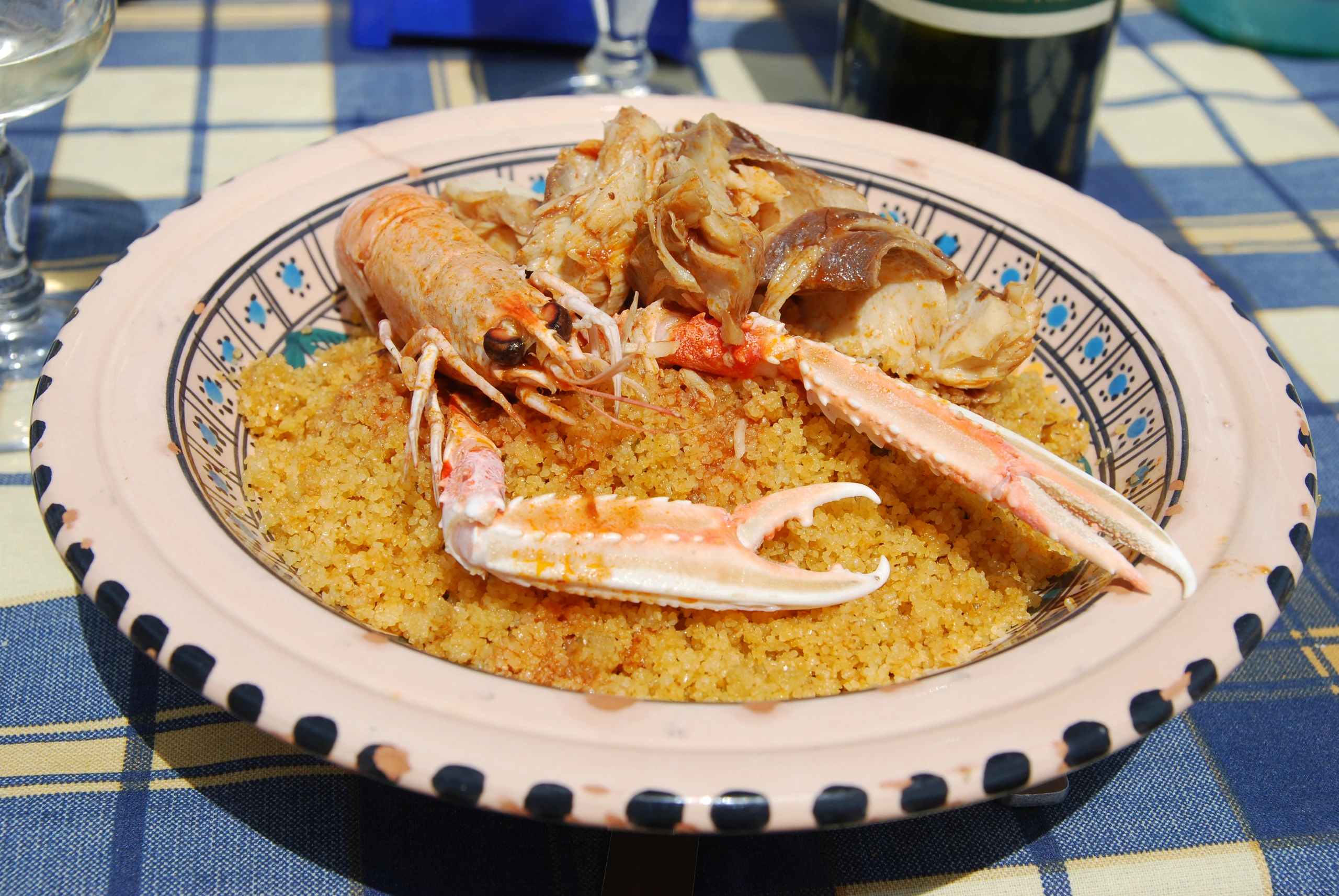 Couscous med fisk på Lampedusa