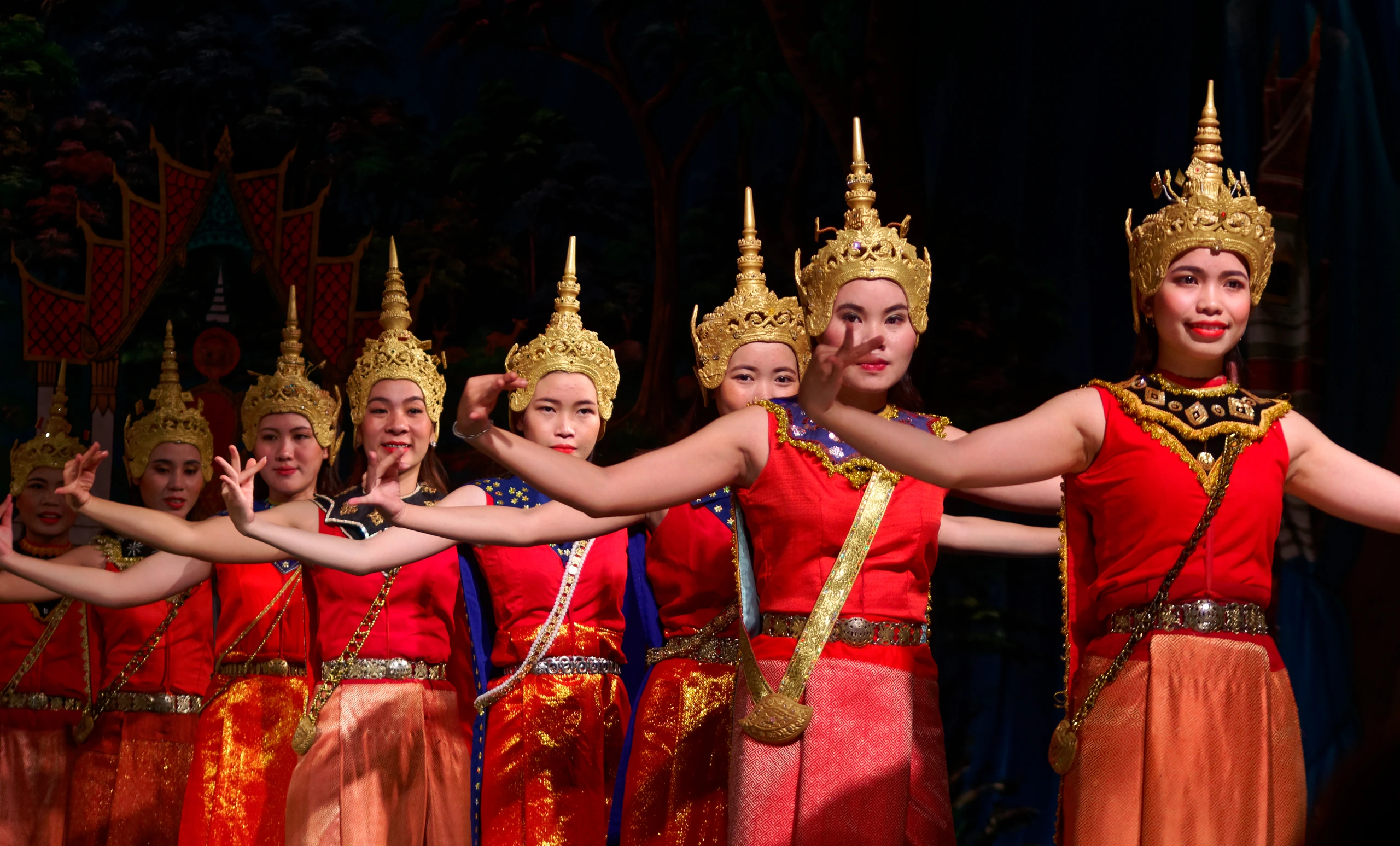 Kungliga palatsets teater i Luang Prabang, Laos