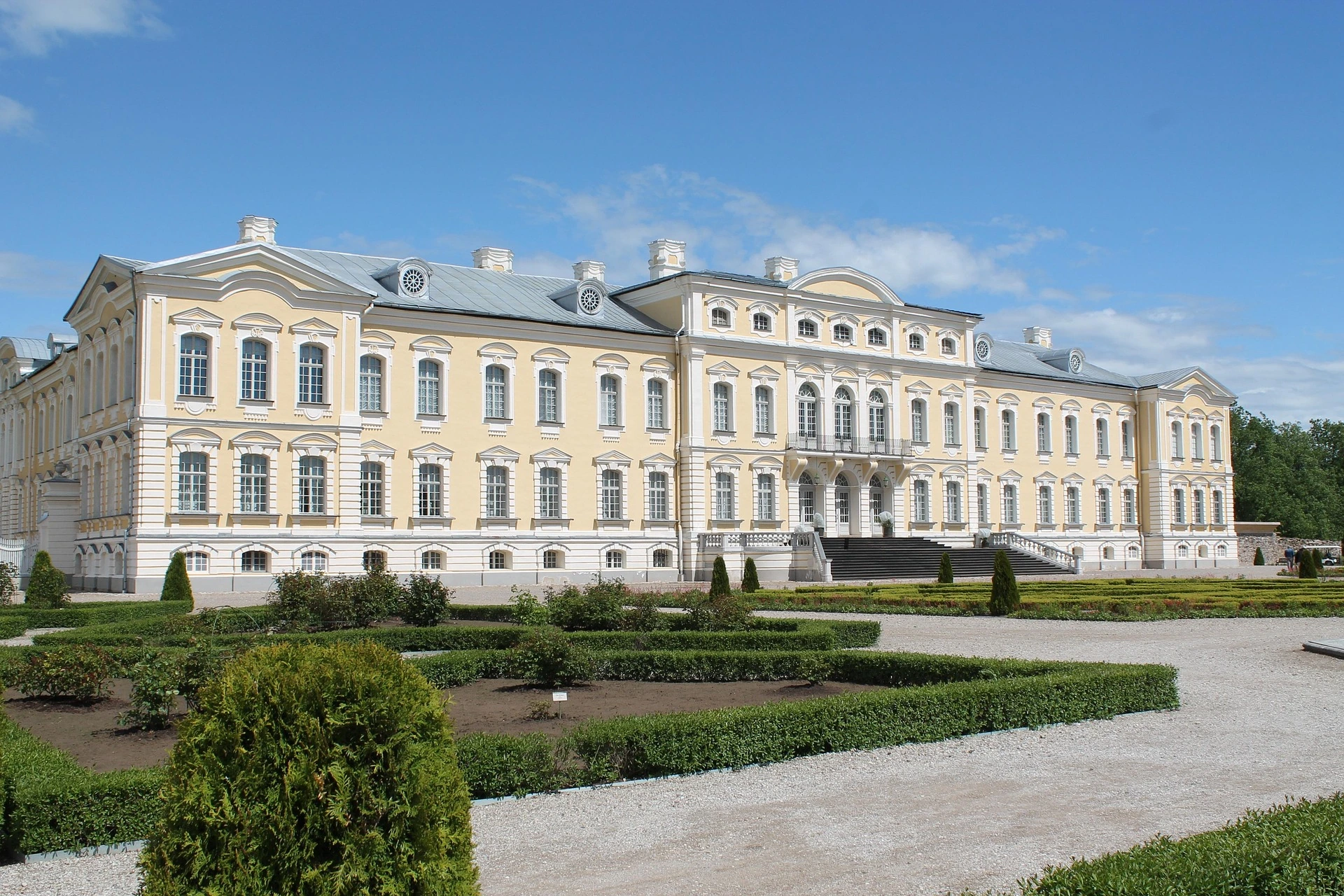 Rundale Palace i Lettland