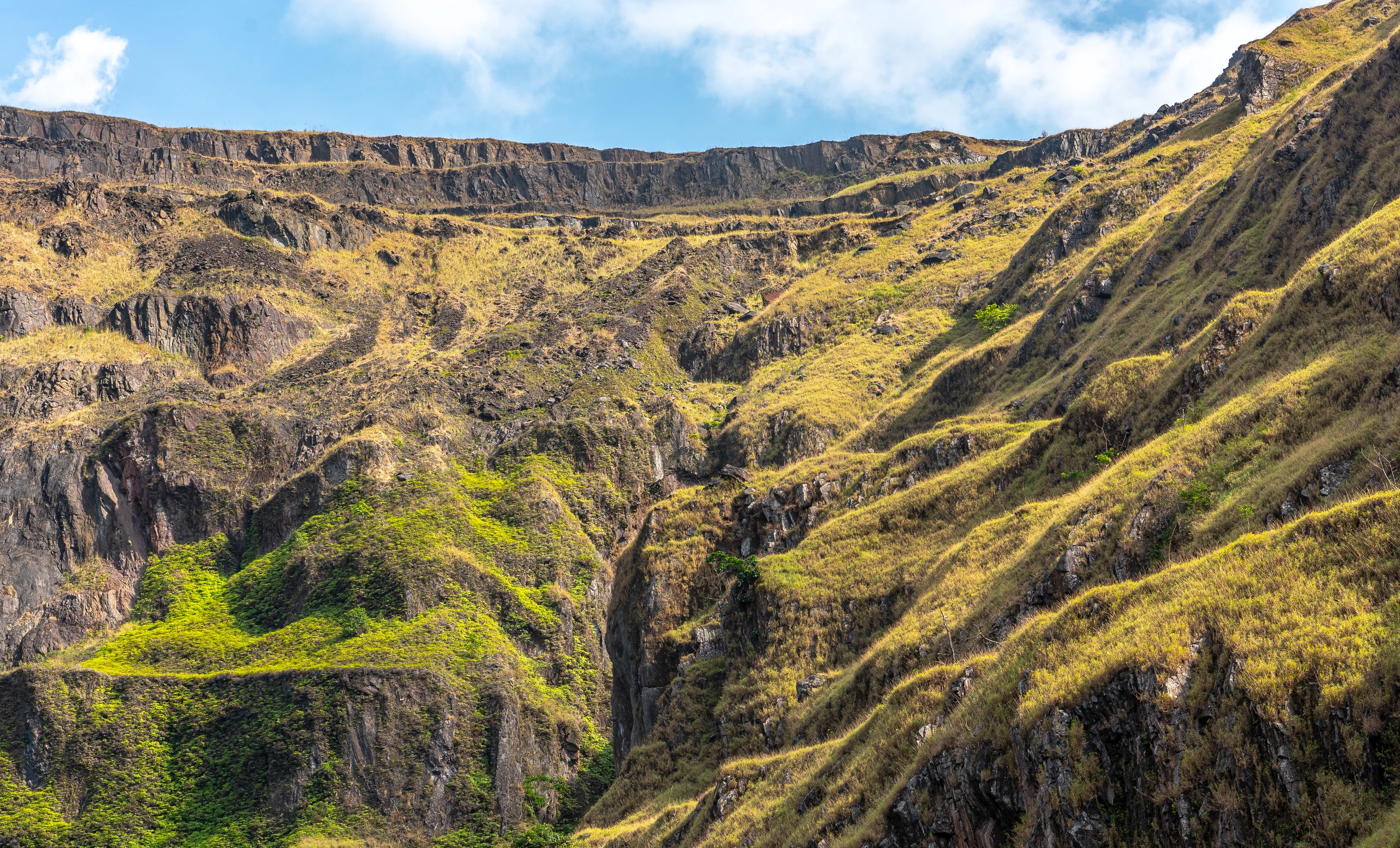 Mount Nimba, övergiven gruvplats, Liberia