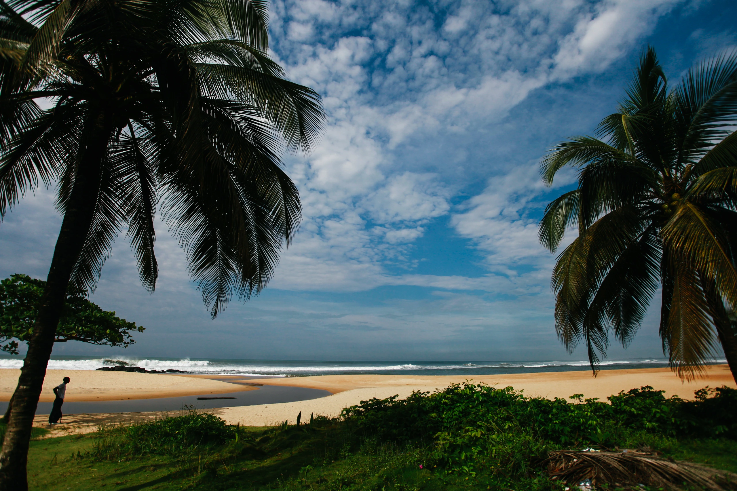 Kustscen från Liberia