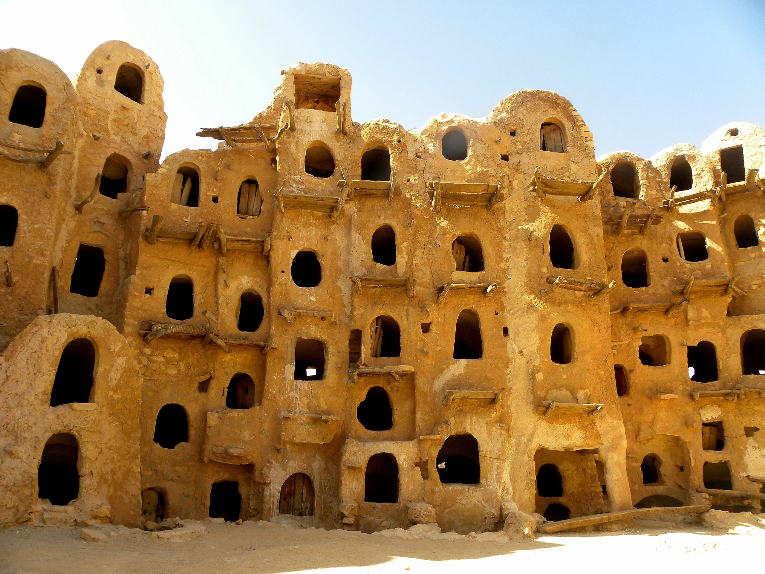 Nalut Castle i Libyen