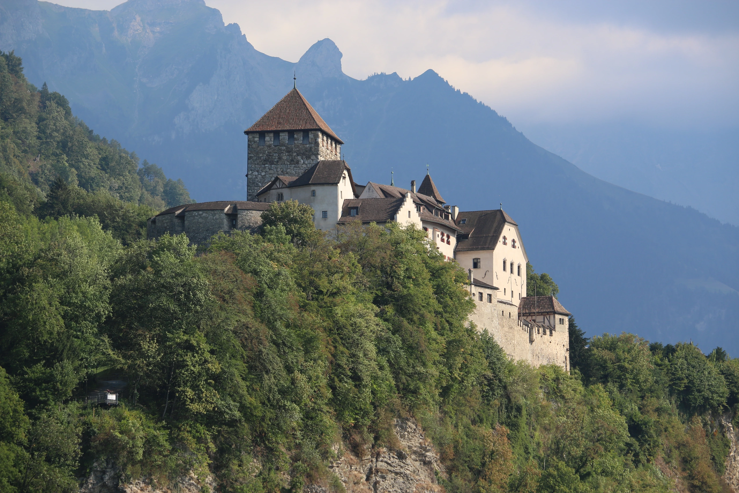 Vaduz slott, Liechtenstein