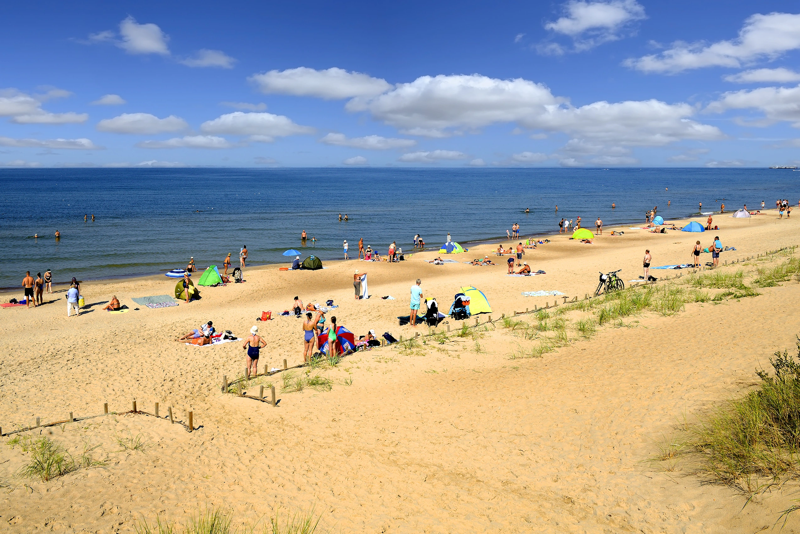 Stranden i Palanga, Litauen