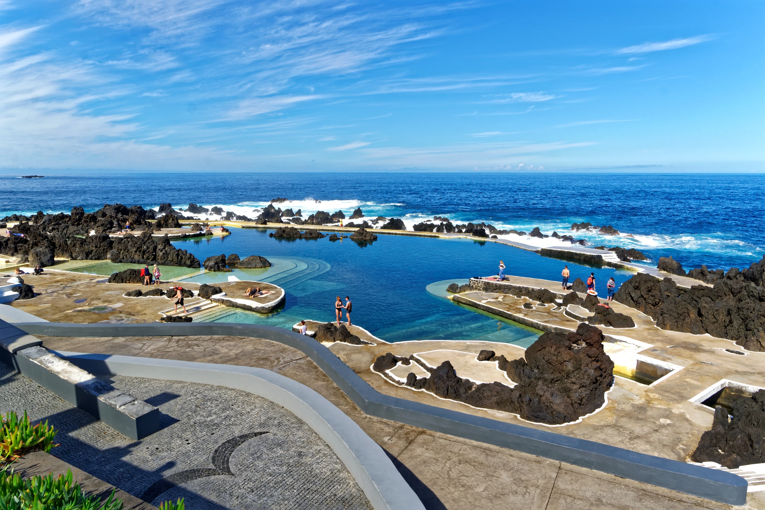 Naturschwimmbecken i Porto Moniz, Madeira