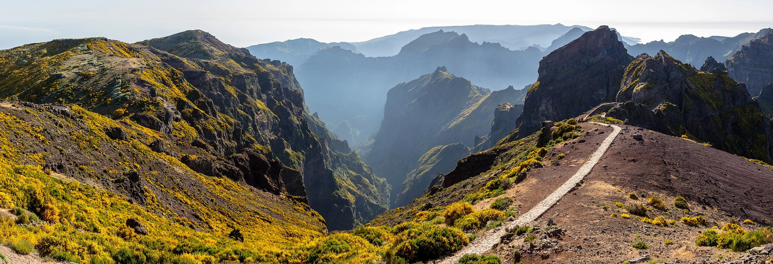 Utsikt från Pico de Arieiro, Madeira