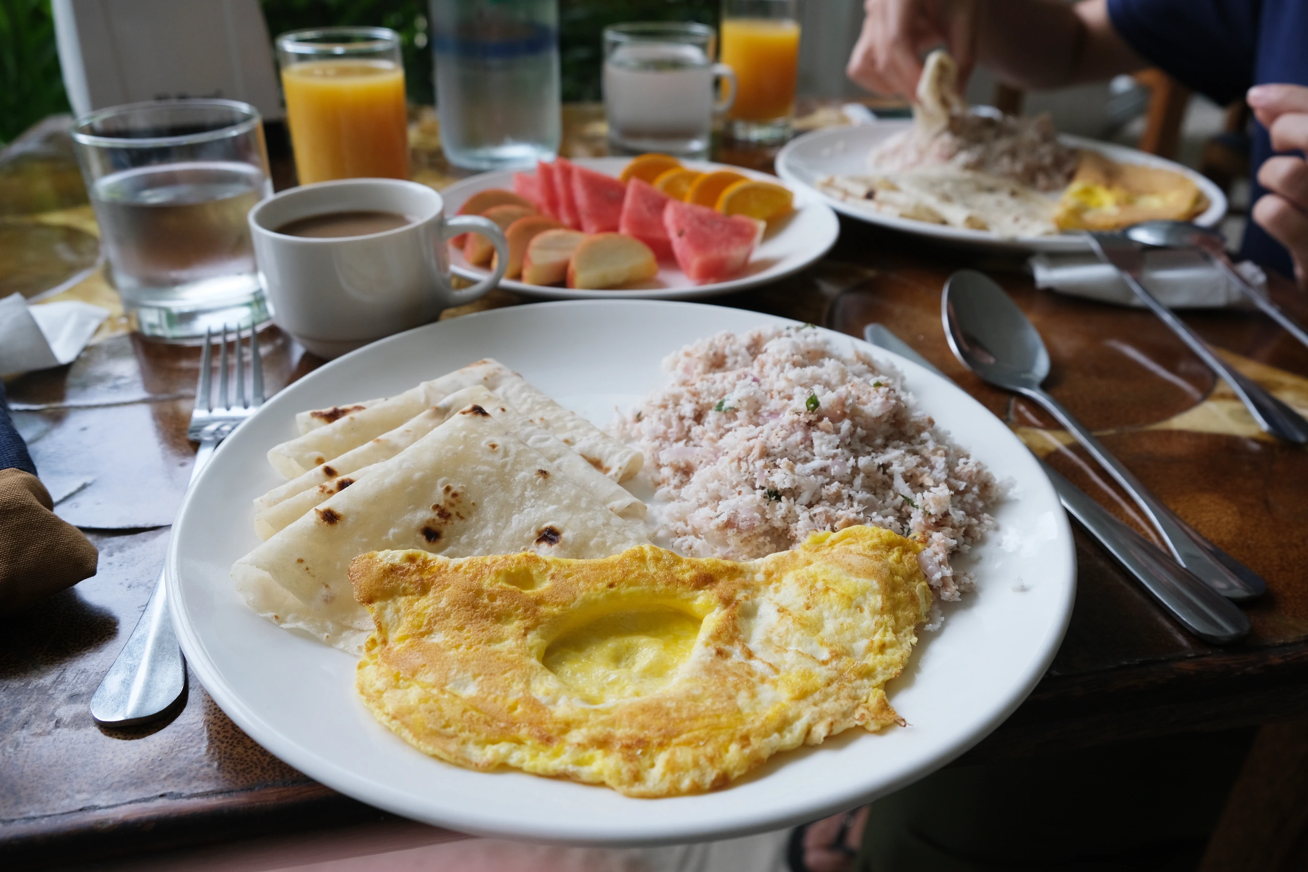 Mas huni, traditionell maldivisk frukost, Maldiverna