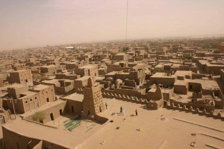 Djinguereber-moskén i Timbuktu, Mali